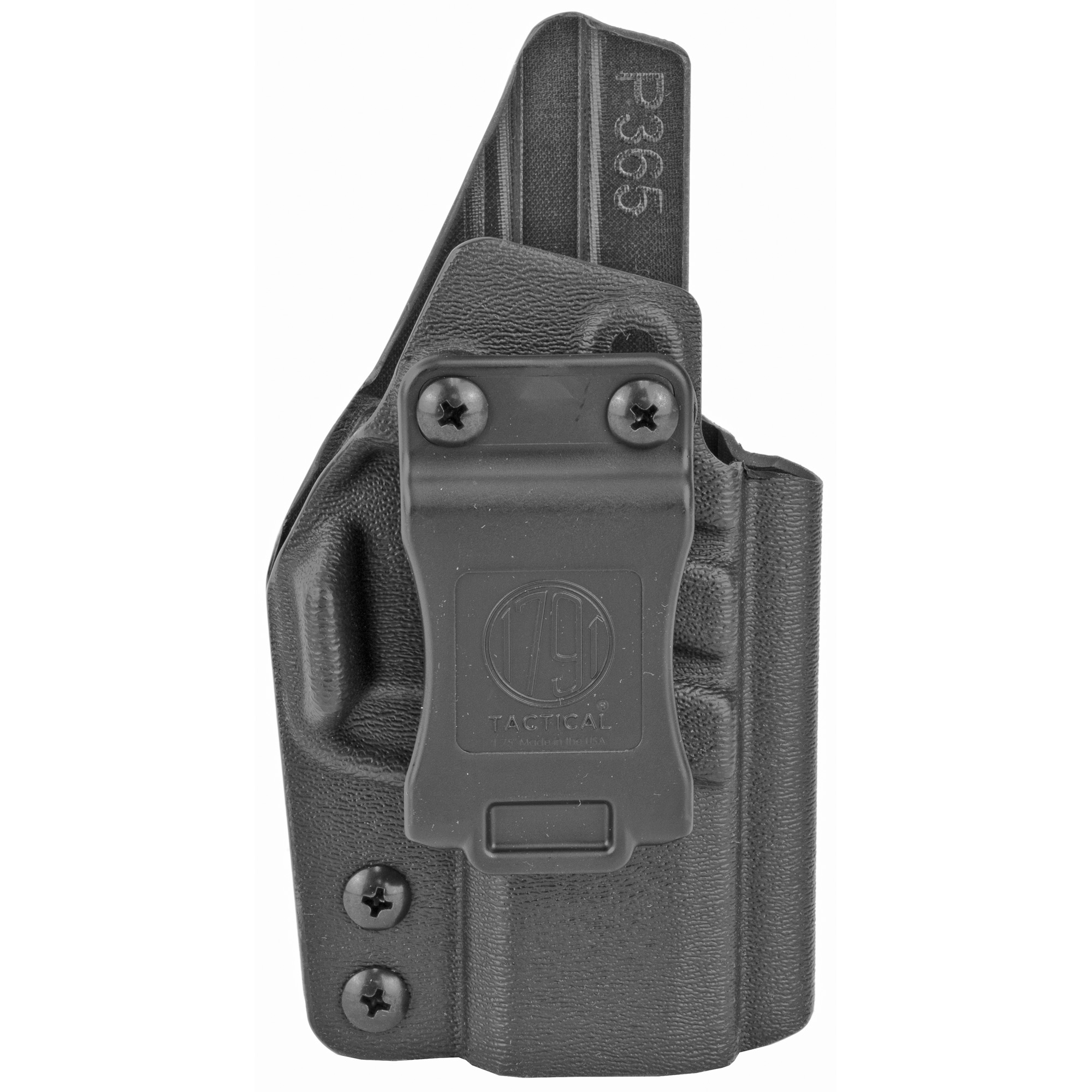 1791 Tactical IWB Holster Sig P365 Black Kydex Right Hand