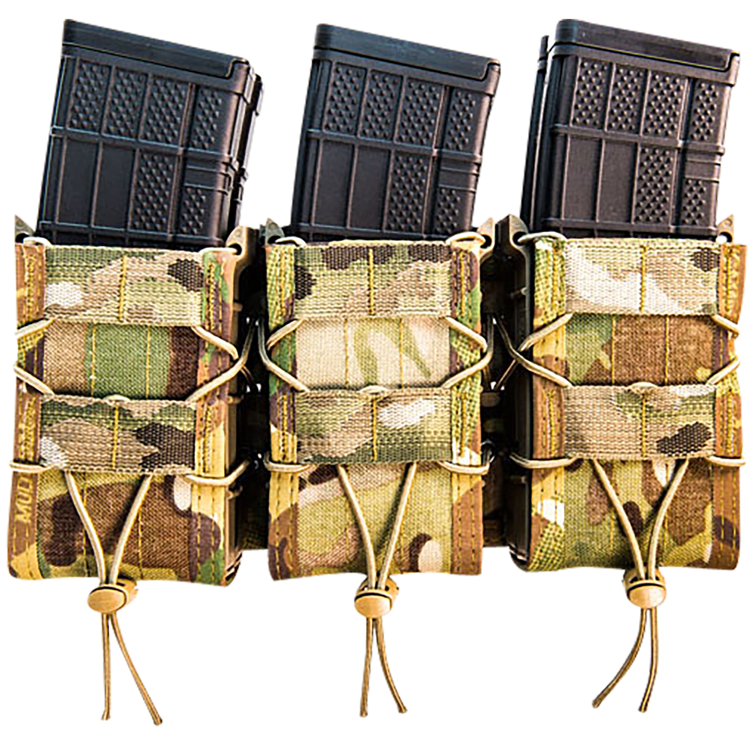 High Speed Gear 45X2R0MC TACO X2R Shingle MultiCam Nylon, Triple Shingle (3 Rifle), Fits MOLLE