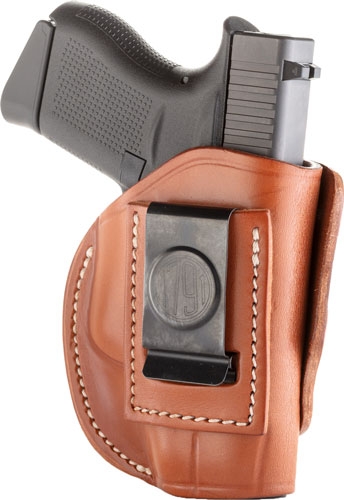 1791 Gunleather 4 Way IWB & OWB Holster Size 2 Classic Brown Right Hand