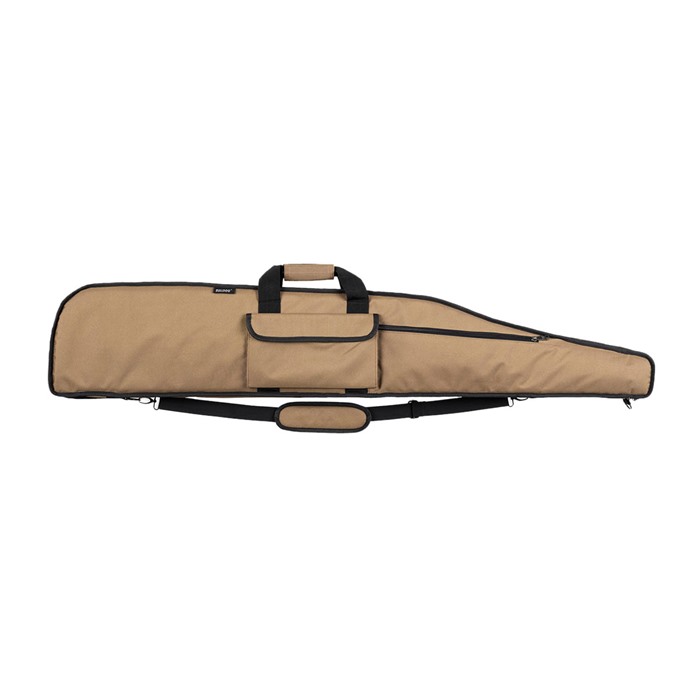 Bulldog BD375 Long Range Rifle Case 55" Tan with Black Trim Water-Resistant Nylon Rifle