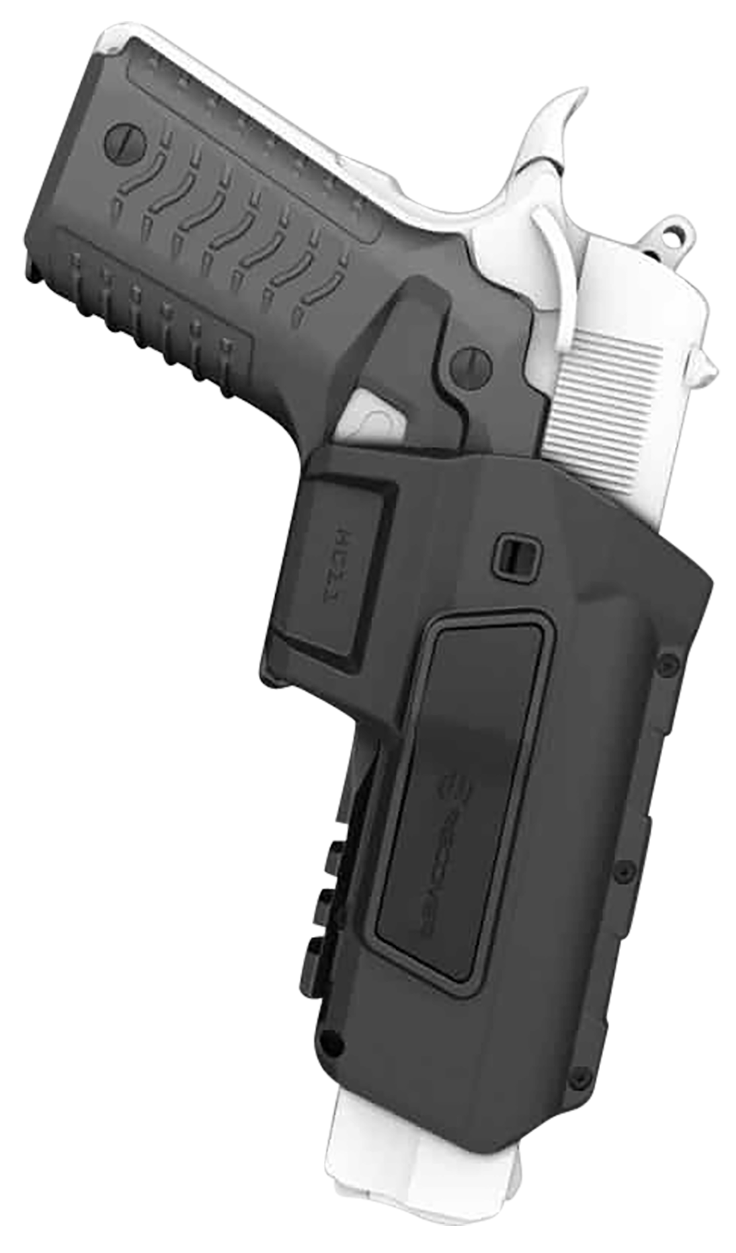 Recover Tactical HC11AR01 HC11 Holster OWB Black Polymer Belt Fits 1911 Right Hand