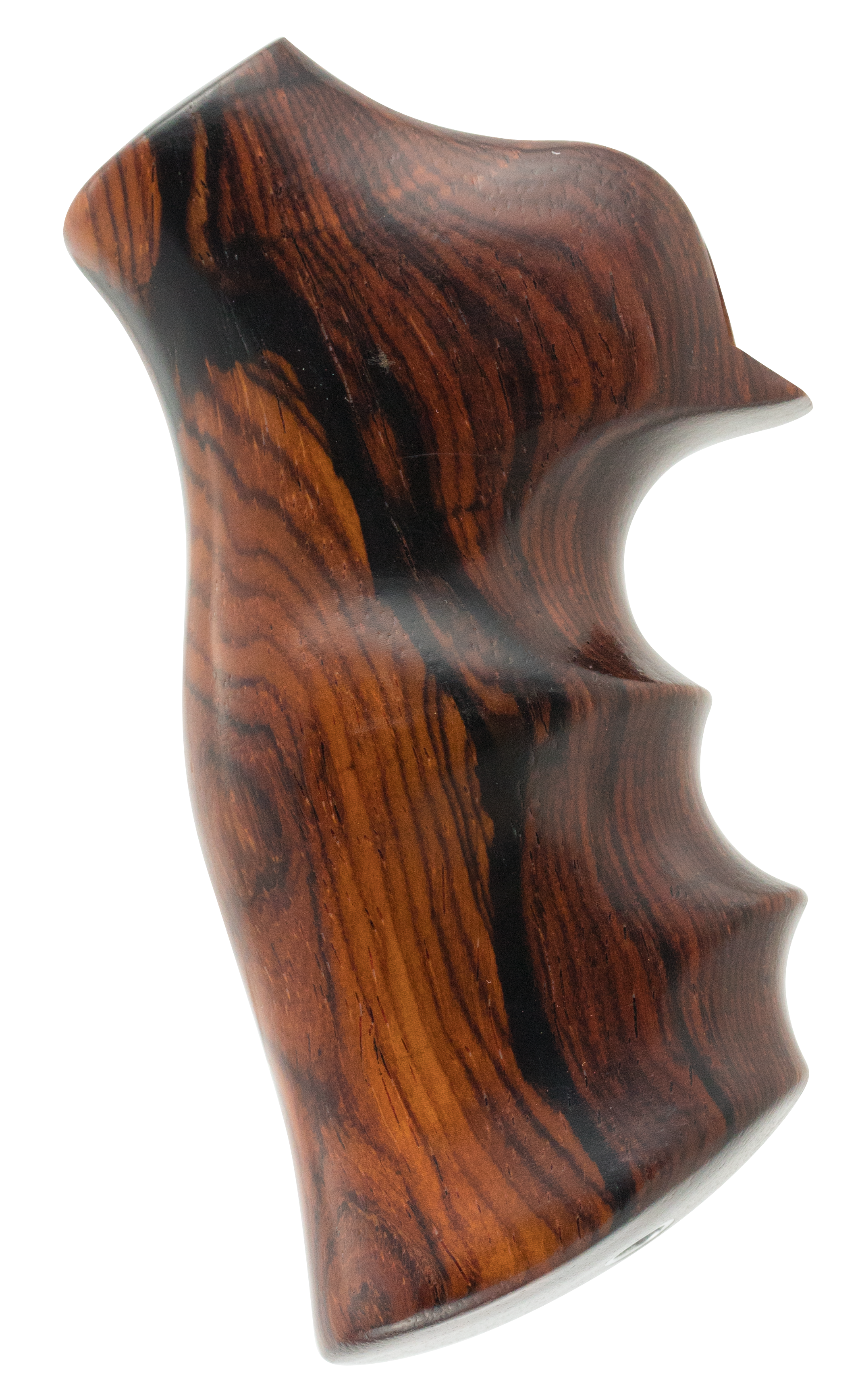 Hogue 80800 Cocobolo Hardwood Grip with Finger Grooves for Ruger GP100 Redhawk