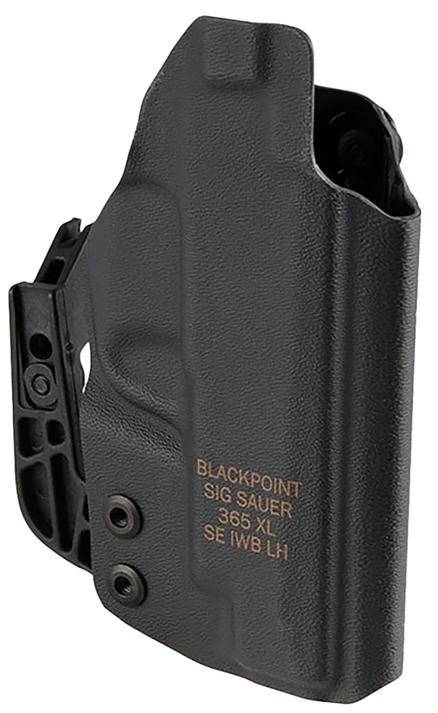 Sig Sauer HOL365XLAPXLH Tactical  IWB Black Polymer Belt Clip Fits Sig P365XL