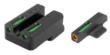 Truglo TFX Pro Front and Rear Sights Novak LoMount 1911
