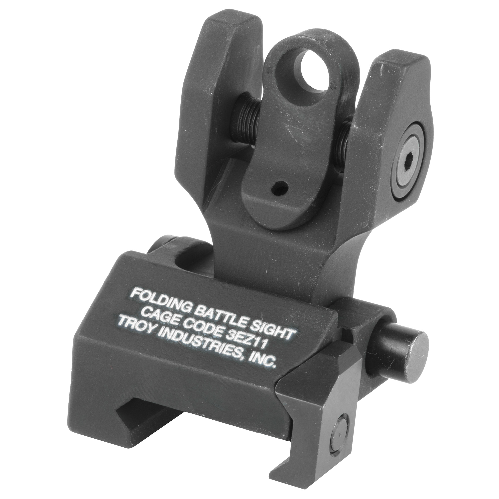 Troy Tritium Rear Folding Battle Sight for AR-15 Picatinny