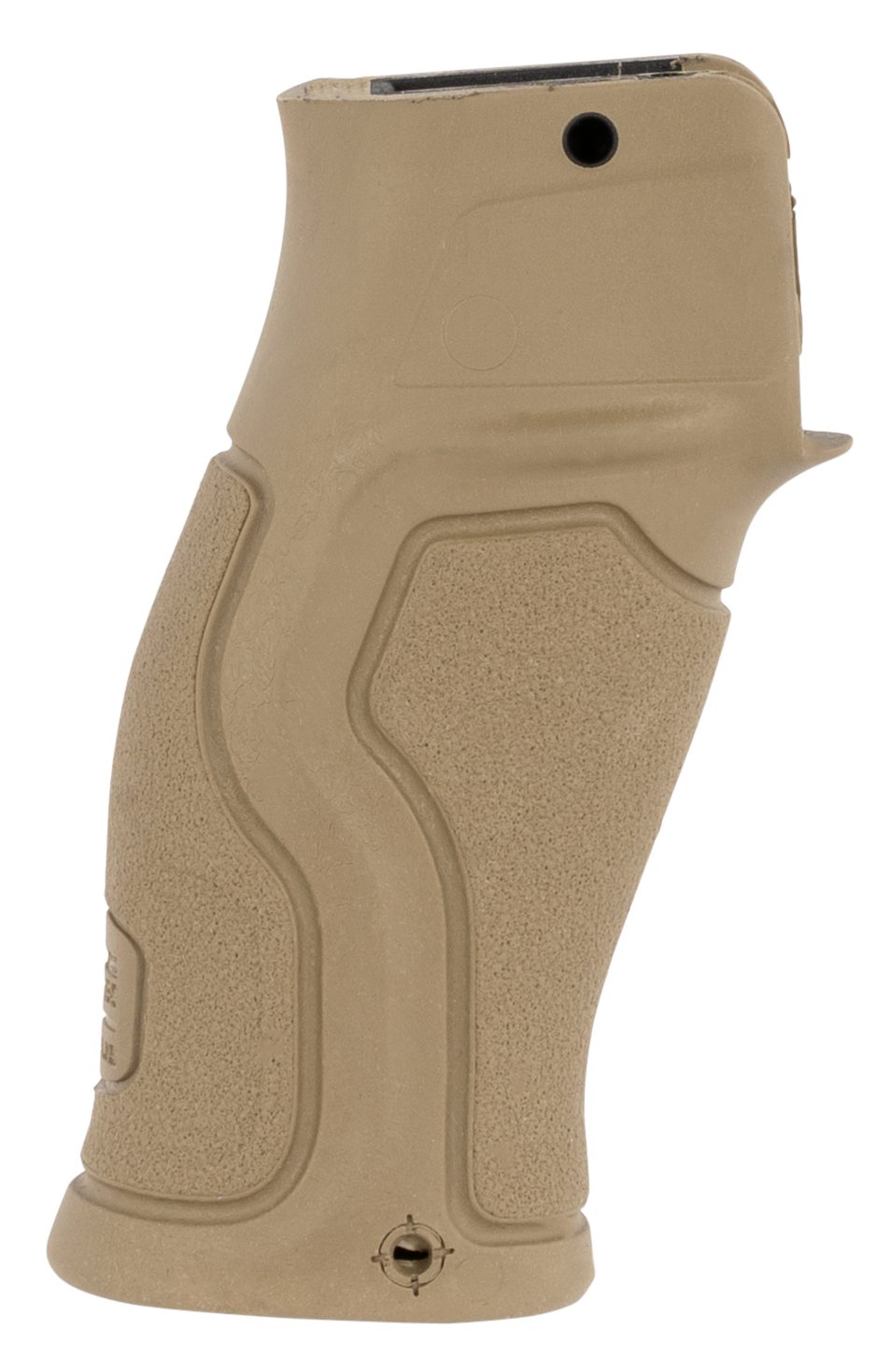 F.A.B. Defense Gradus Ergonomic Beavertail Grip AR-15 AR-10 M16 M4 Rubberized FDE