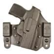 DeSantis Gunhide 105KAY8Z0 Intruder  IWB/OWB Black Leather Belt Clip Fits Glock 42 Right Hand