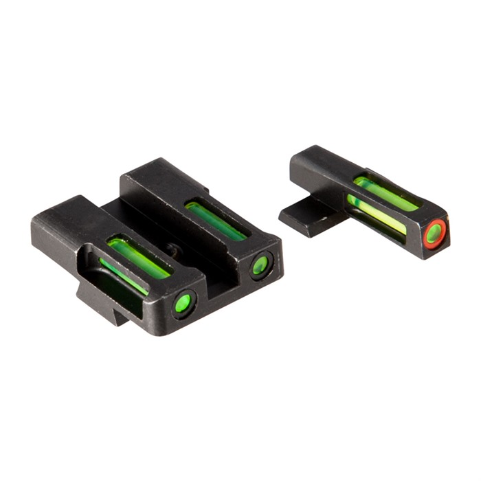 HIVIZ XDN521 LiteWave H3 Springfield XD Front Green Tritium Rear Green Fiber
