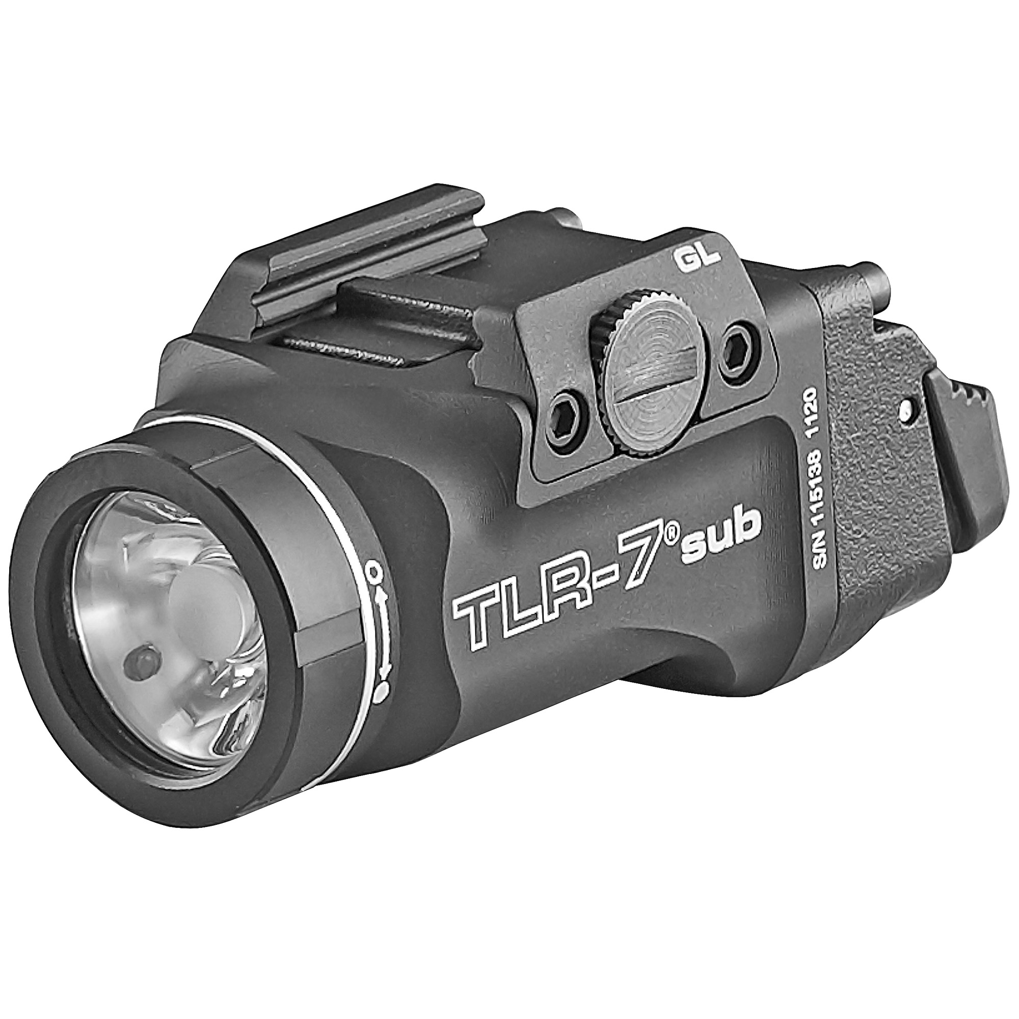 Streamlight TLR-7sub Weapon Light Black 500 Lumens Fits Glock 43XMOS/48MOS