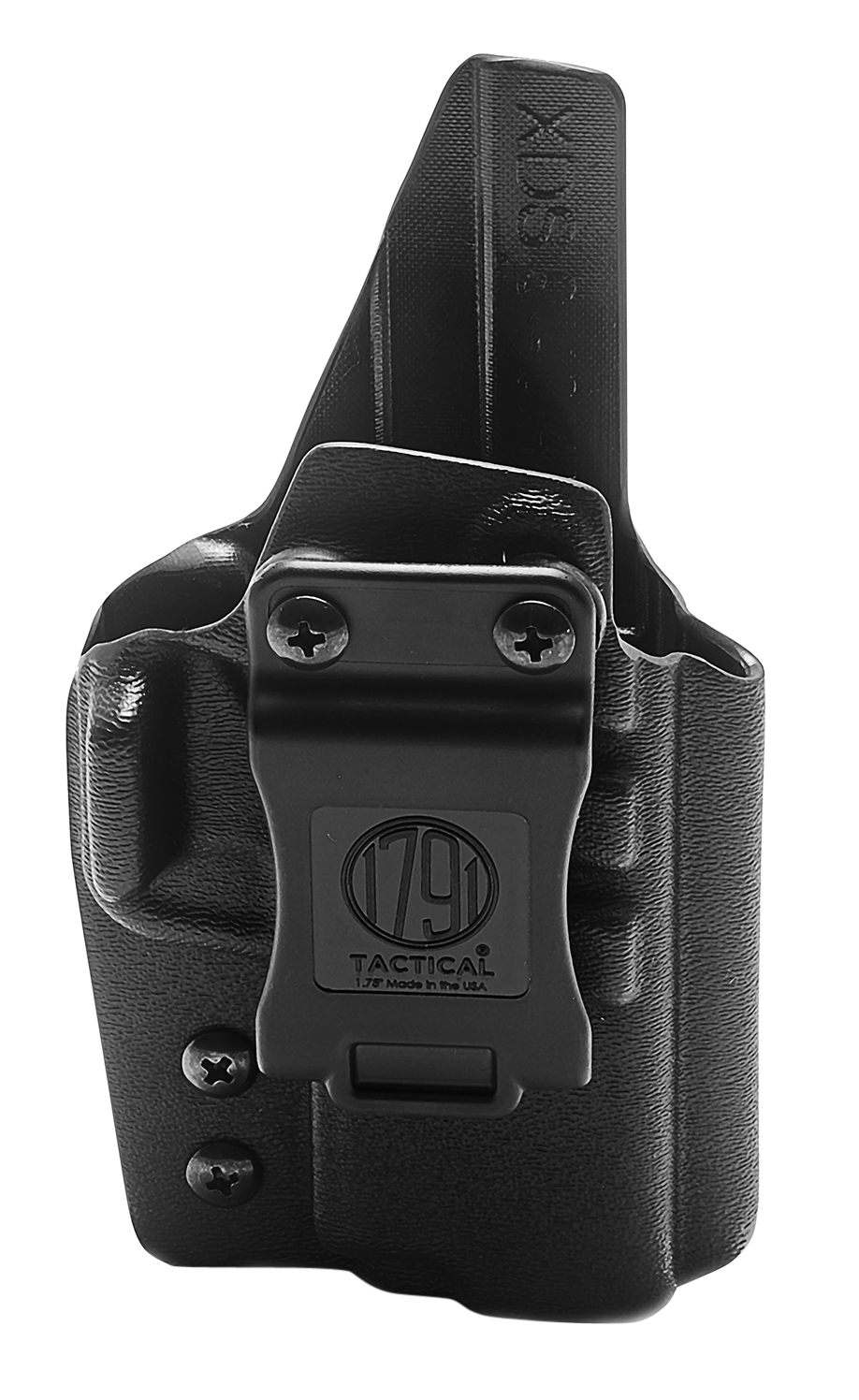 1791 Tactical IWB Holster XDS Black Kydex Right Hand