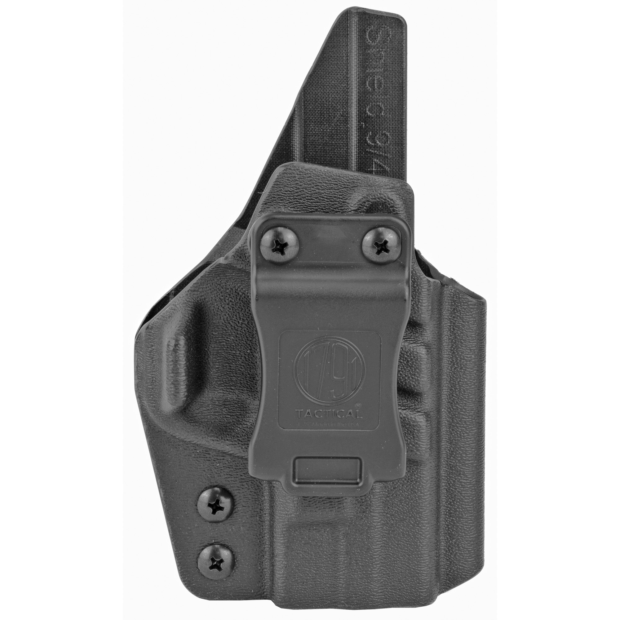 1791 Tactical IWB Holster Shield Black Kydex Right Hand