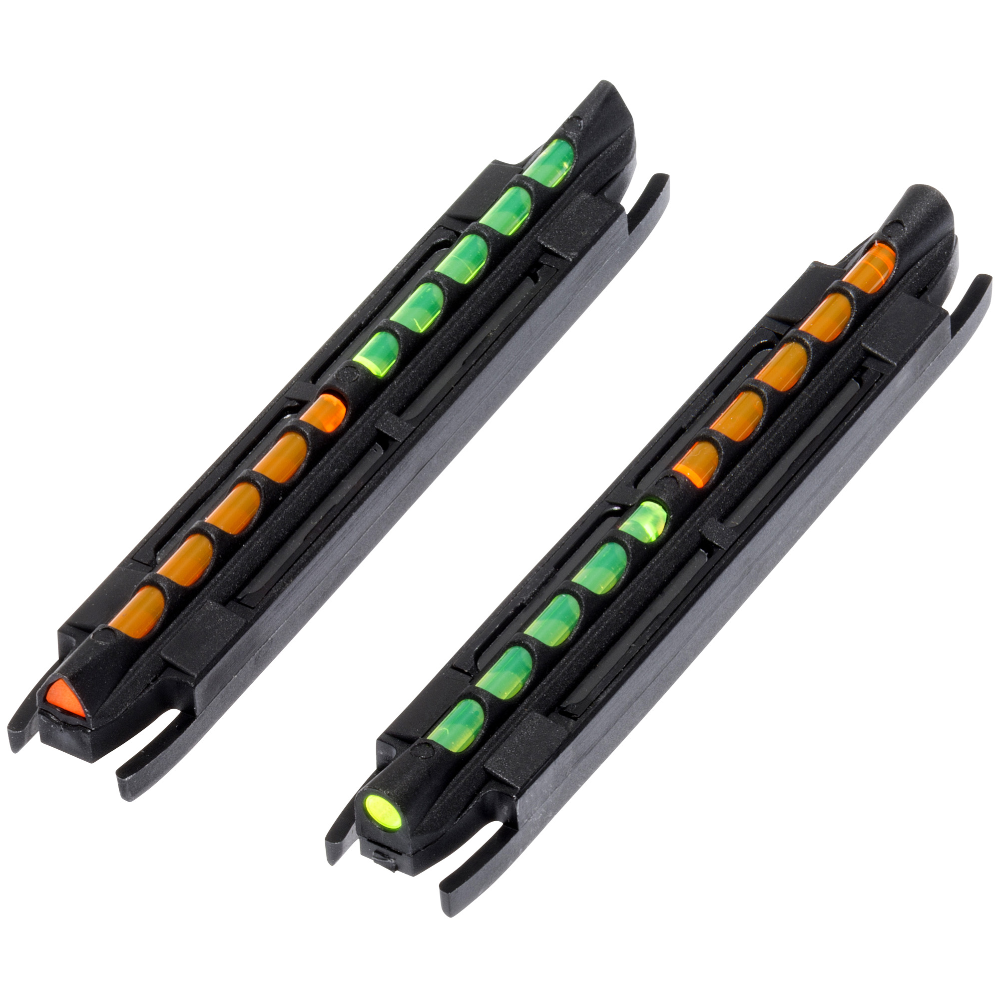 Hiviz Two In One Magnetic Front Shotgun Sight Green Orange LitePipes