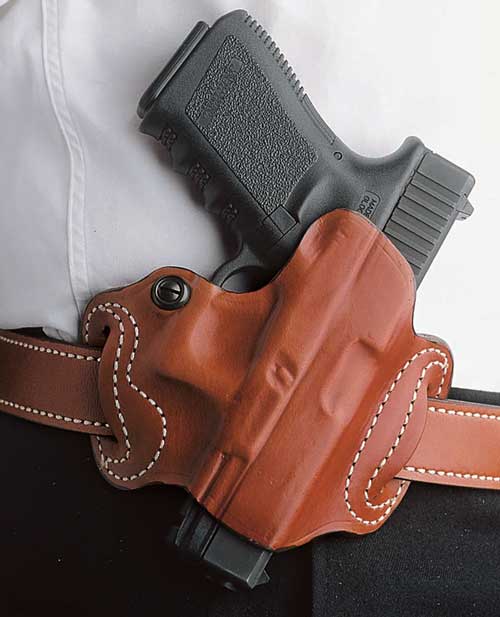 DeSantis Mini Slide Holster Springfield Hellcat OWB RH Tan