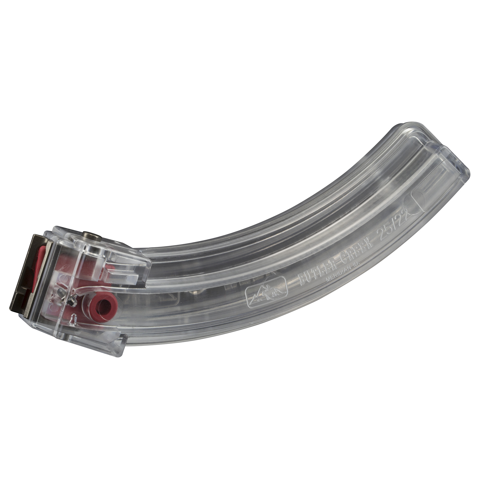 Butler Creek Steel Lips Banana Magazine .22 LR 25 rd. Compatible with 10-22