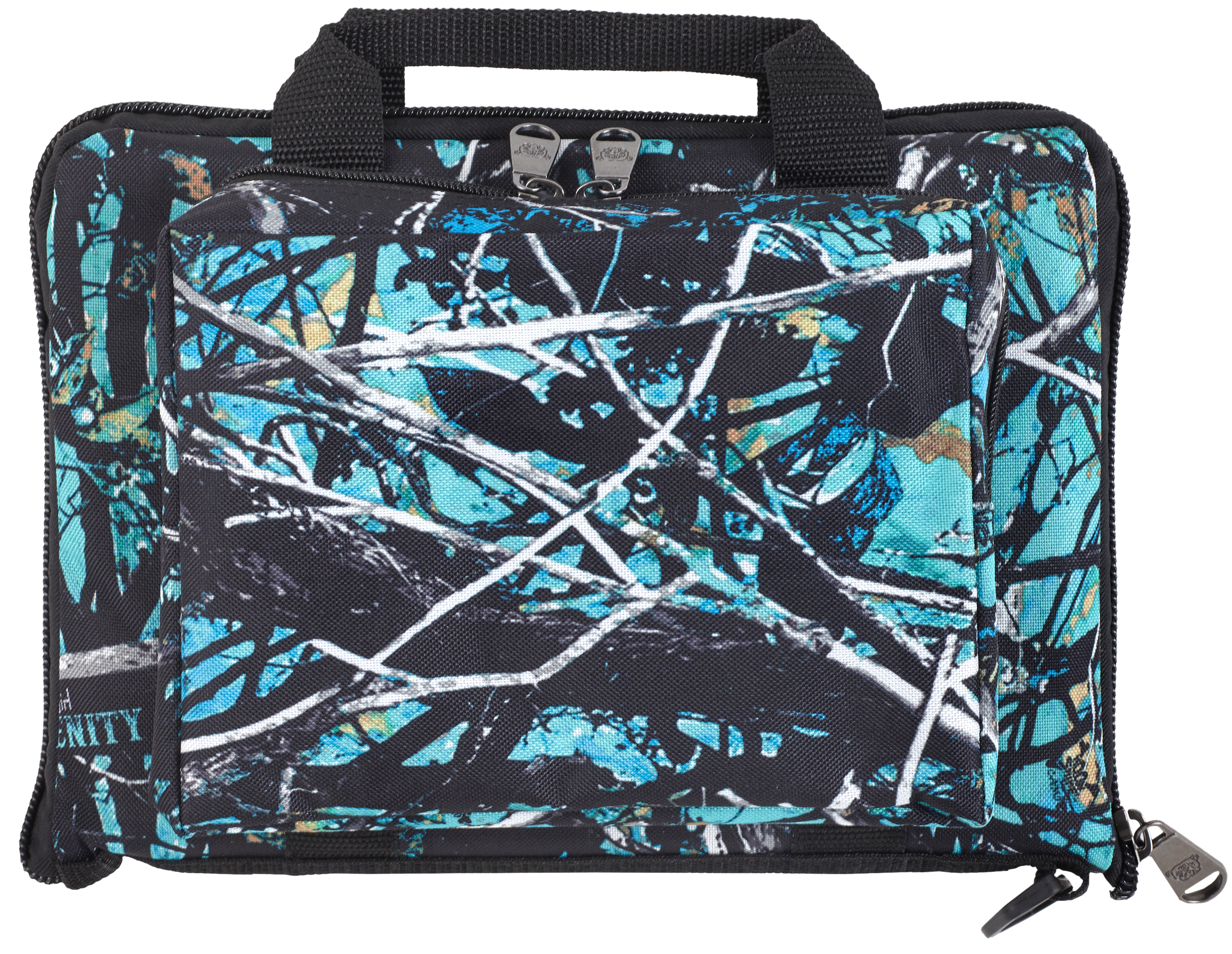 Bulldog BD915SRN Mini Range Bag Water Resistant Serenity Camo Nylon with Inside & Outer Storage Pockets
