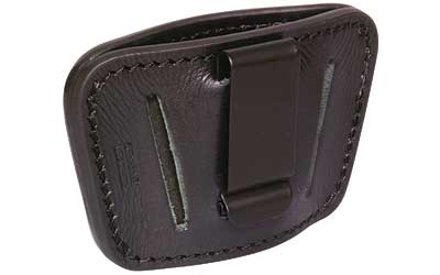 PSP 035BLK Belt Slide IWB/OWB Leather Belt Clip/Slide Fits Med/Lg Semi-Auto Ambidextrous