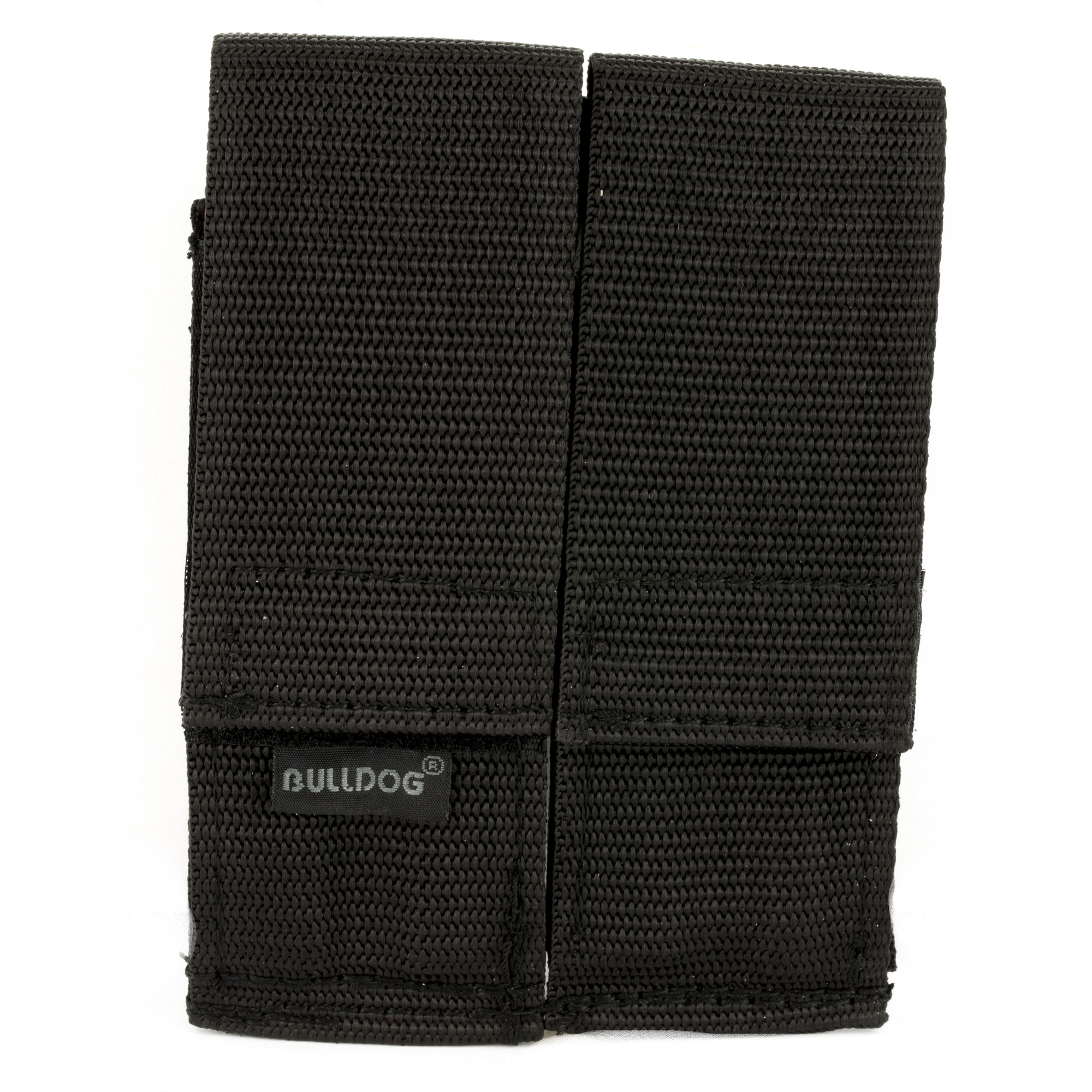 Bulldog WMAGL Double Mag Holder  Black Nylon Belt Loop