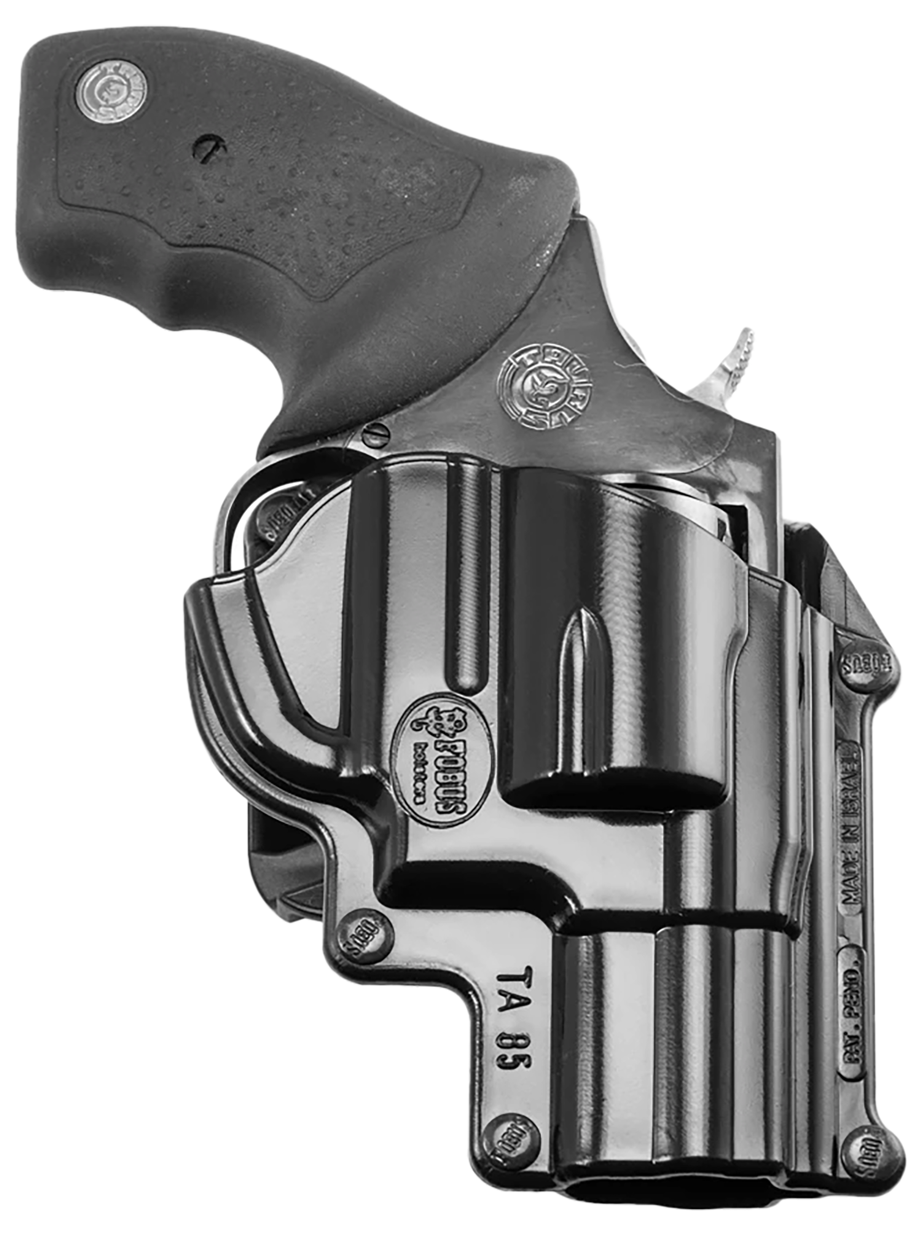 Fobus TA85BH Passive Retention Standard OWB Black Plastic Paddle Fits Taurus 85/850 CIA/UL85 Right Hand