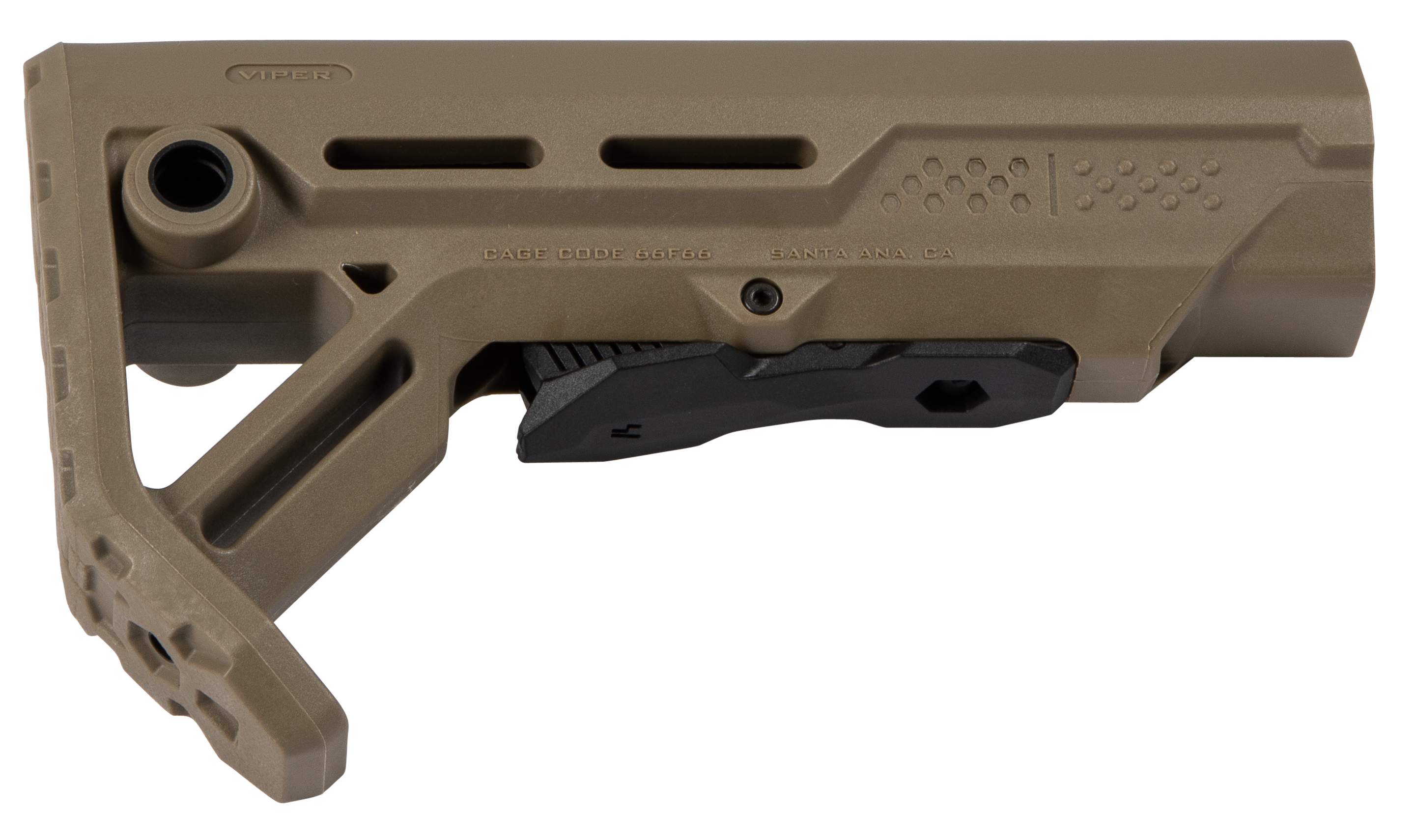 Strike Industries MOD1 Mil-Spec Flat Dark Earth Synthetic Buttstock for AR-15 M16