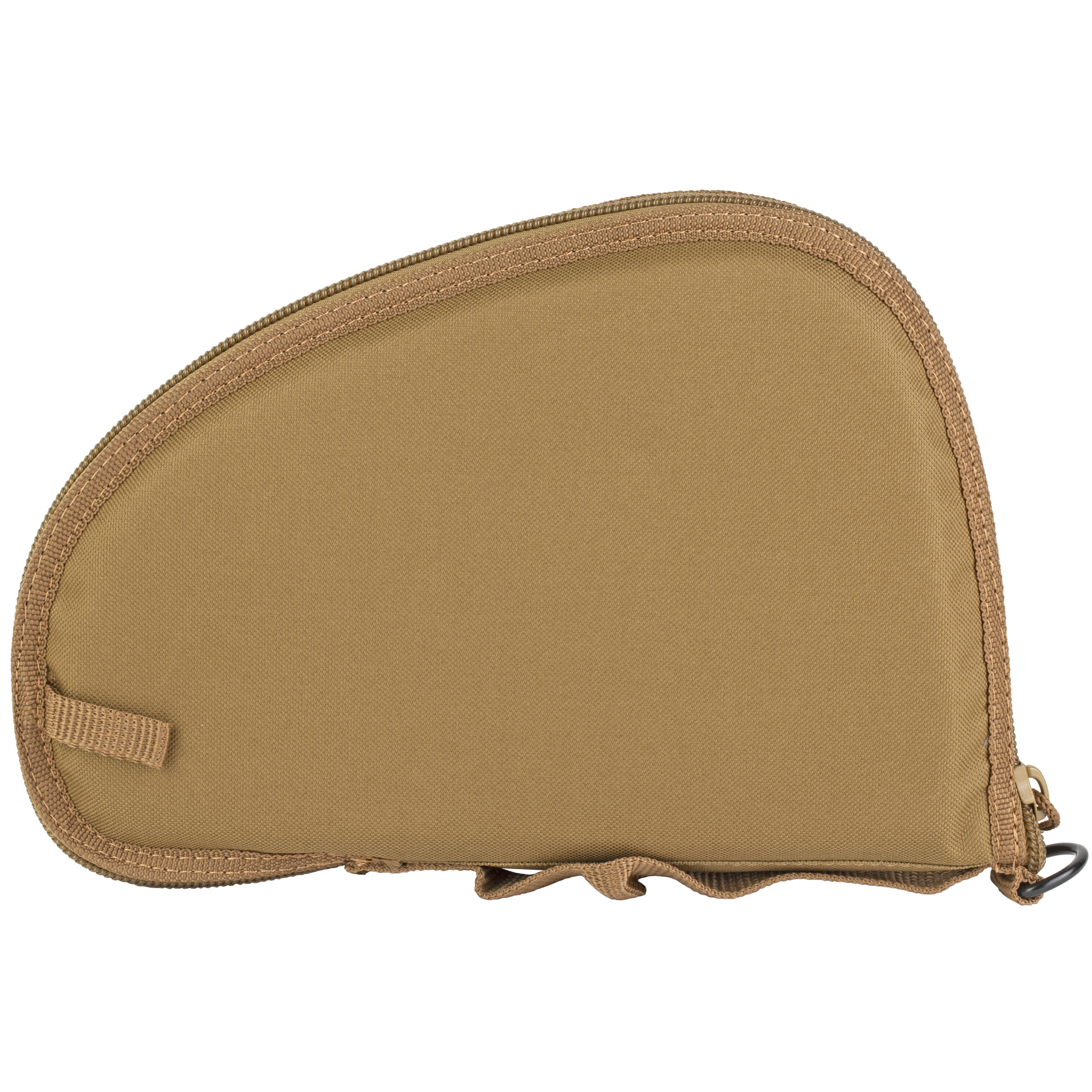 Allen 3614 Torrey  Handgun Case Coyote Tan Polyester, Small Accessory Pocket, Muzzle Pocket & Lockable Zipper 11.50" x 7.75" Exterior Dimensions