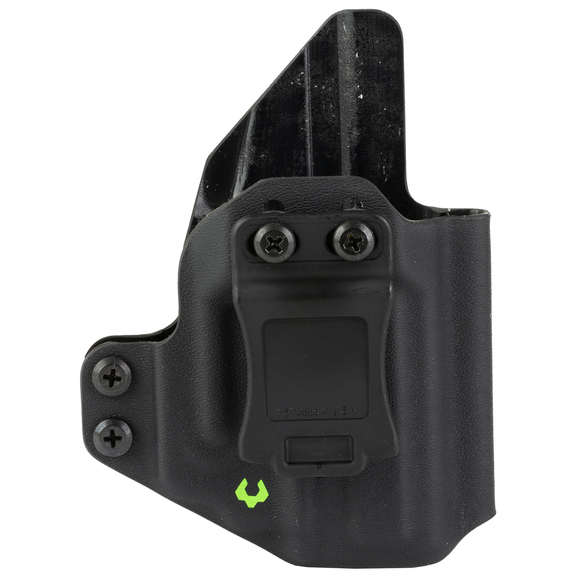 Viridian 951-0011 Kydex  IWB Black Kydex Belt Clip Fits Springfield Hellcat OSP Right Hand
