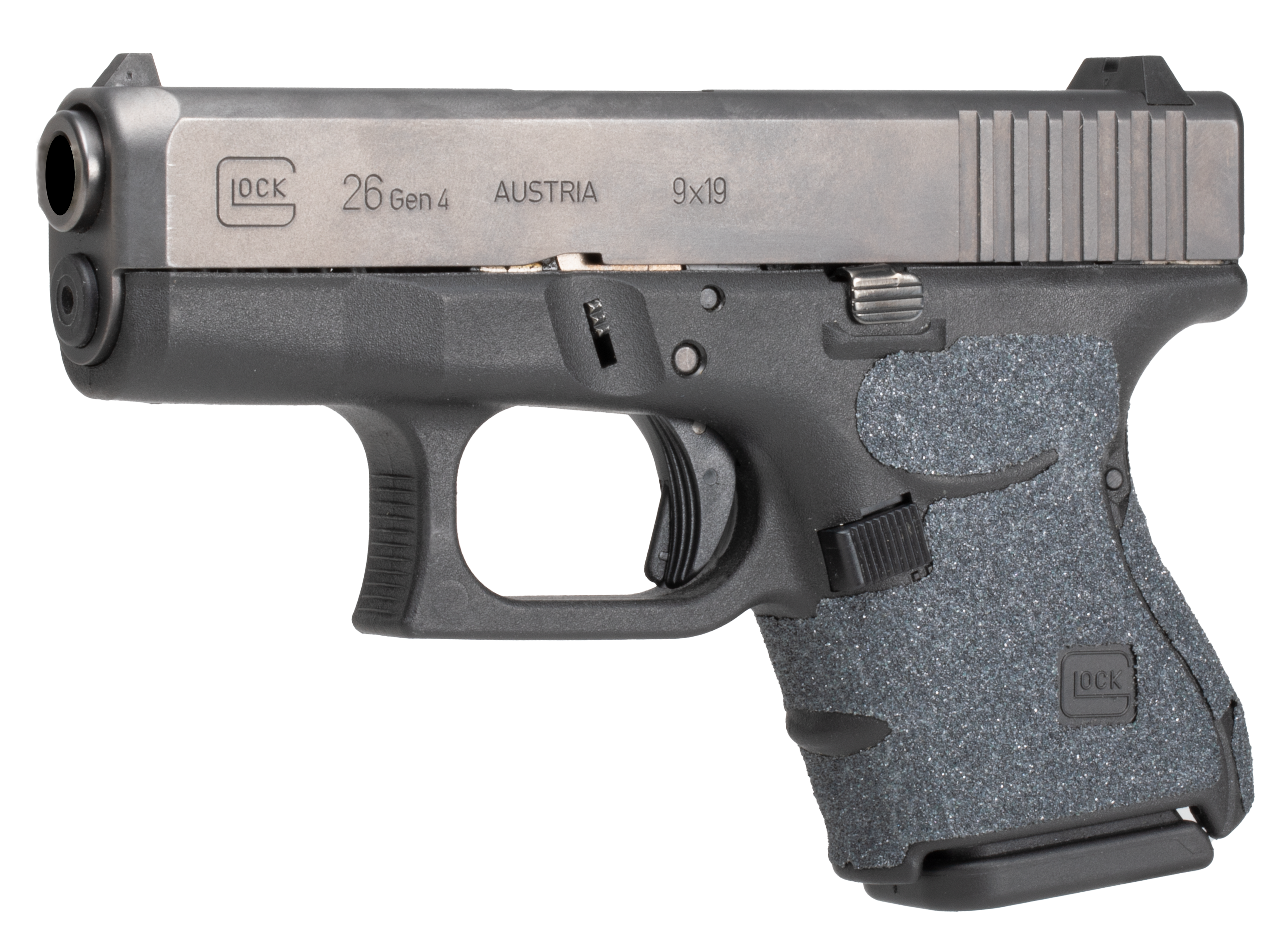 Hogue Wrapter Adhesive Grip Heavy Grit for Glock 26 27 33 Gen 4