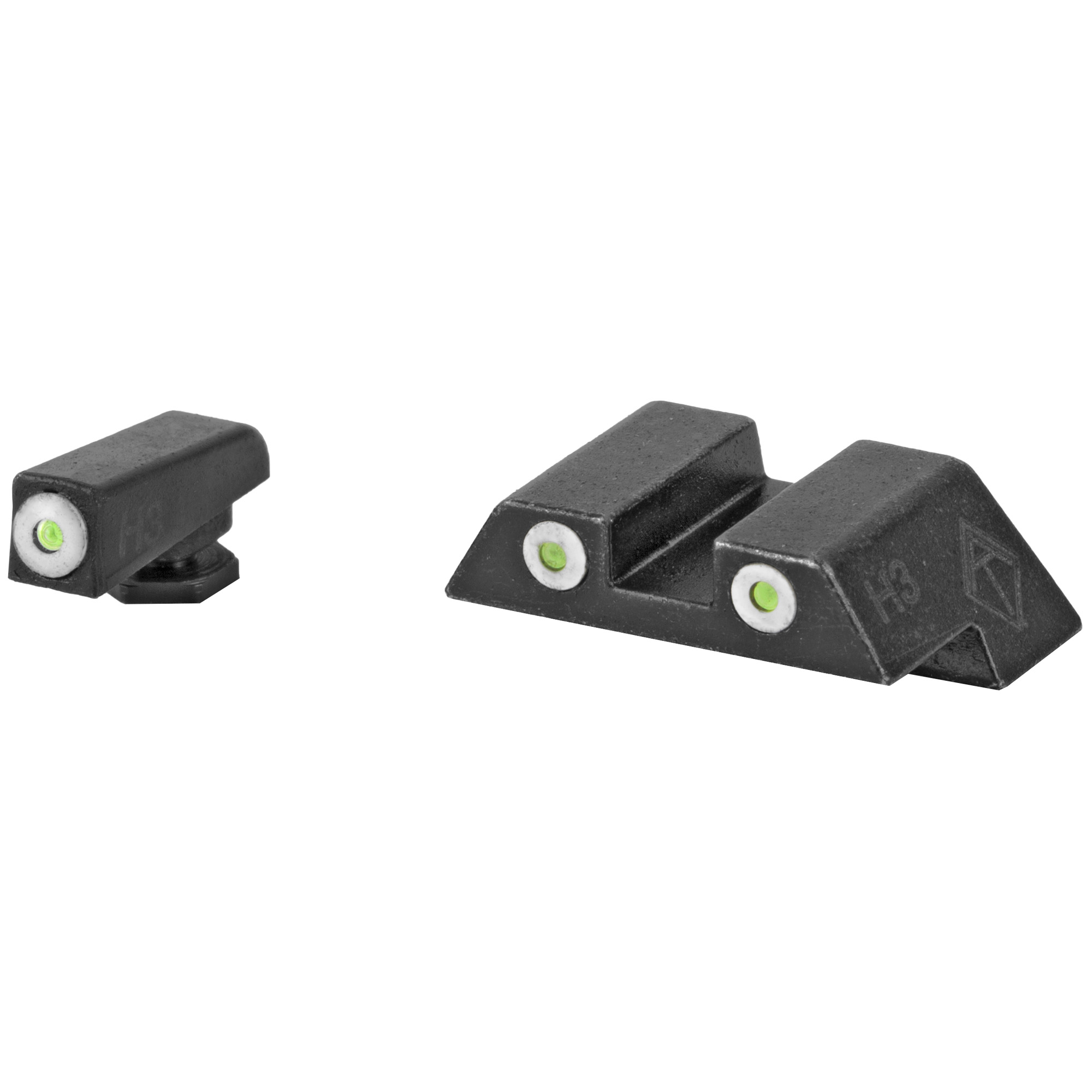 American Tactical Inc Night Sight Glock Large Frame 3 Dot Tritium Front Rear