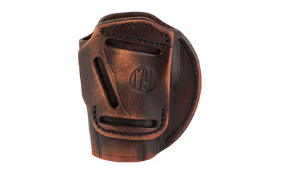1791 Gunleather 3WH6VTGA 3-Way  IWB/OWB Size 06 Vintage Leather Belt Loop Fits Beretta 92 Fits Walther PPQ Fits Sig P320 Ambidextrous Hand
