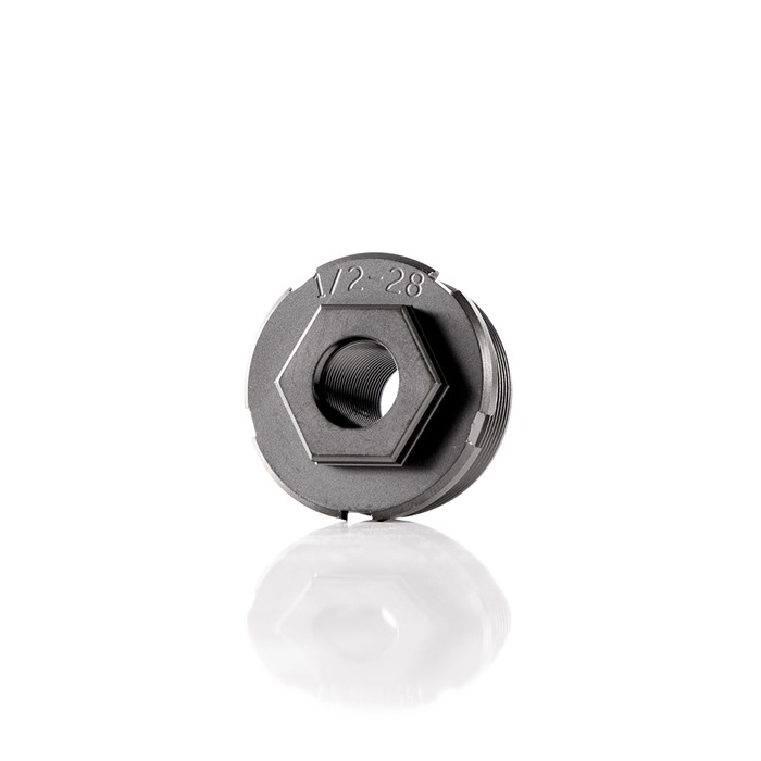 Dead Air Armament Hub Direct Thread Mount 1/2x28 4140 Ht Alloy Steel