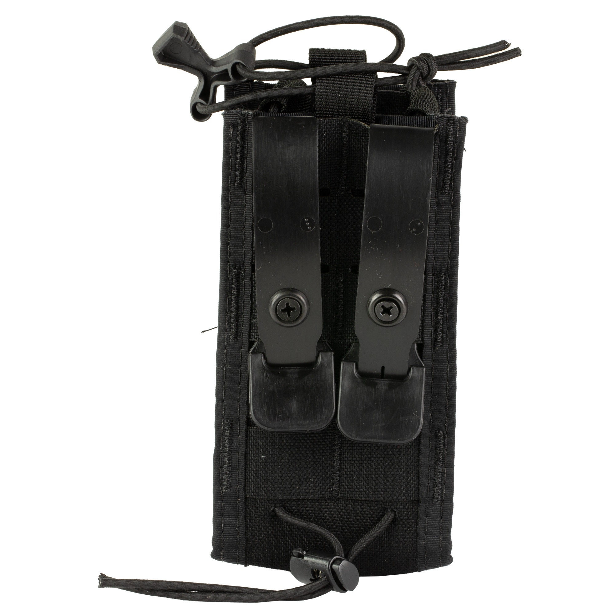 High Speed Gear 41MAC0BK TACO Duty Multi-Access Comm, Black Nylon with MOLLE Exterior, Fits MOLLE & 2" Belt