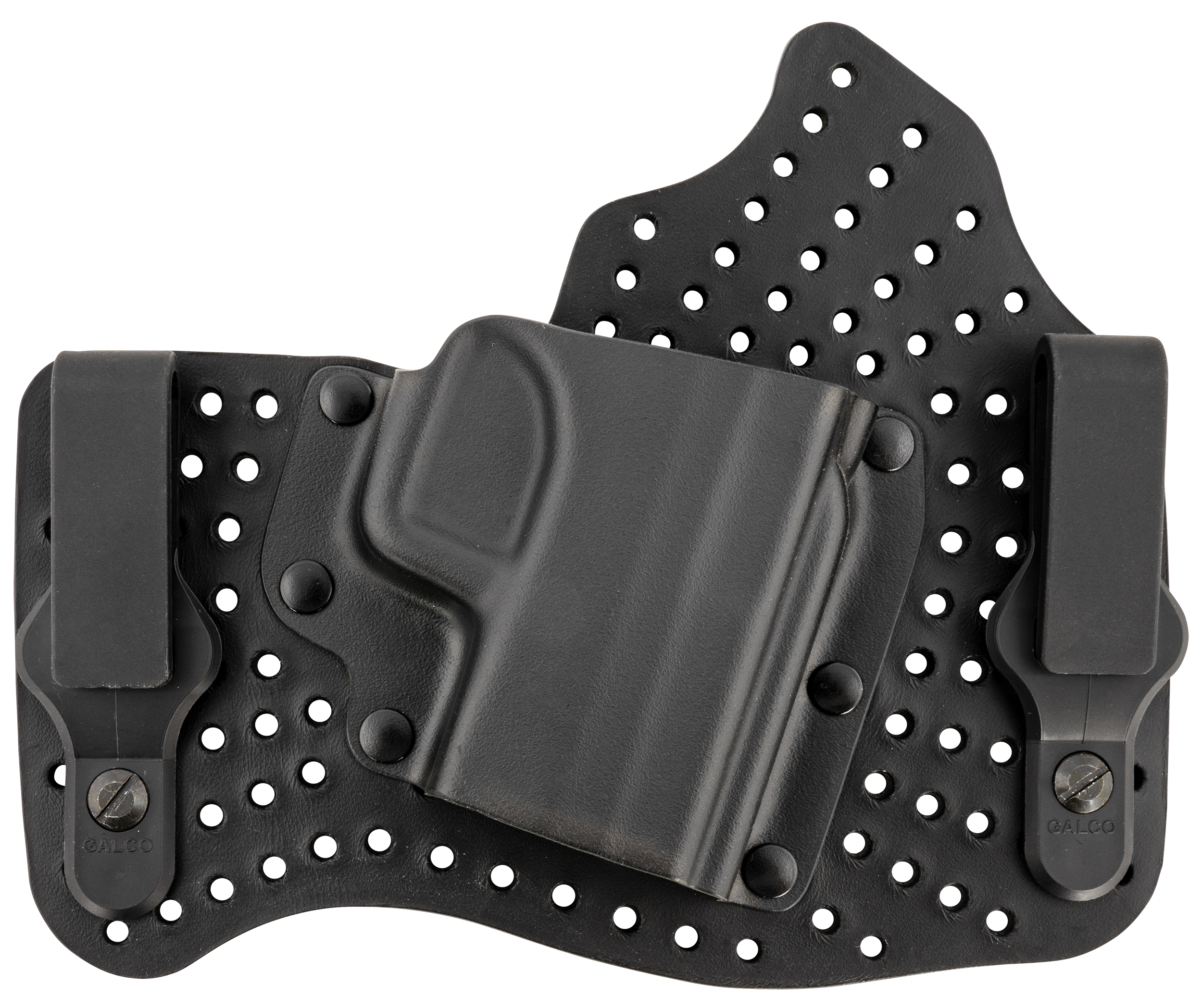 Galco KA662B KingTuk Air IWB Black Kydex/Leather Fits Springfield XDS 3.30", UniClip/Stealth Clip, Right Hand