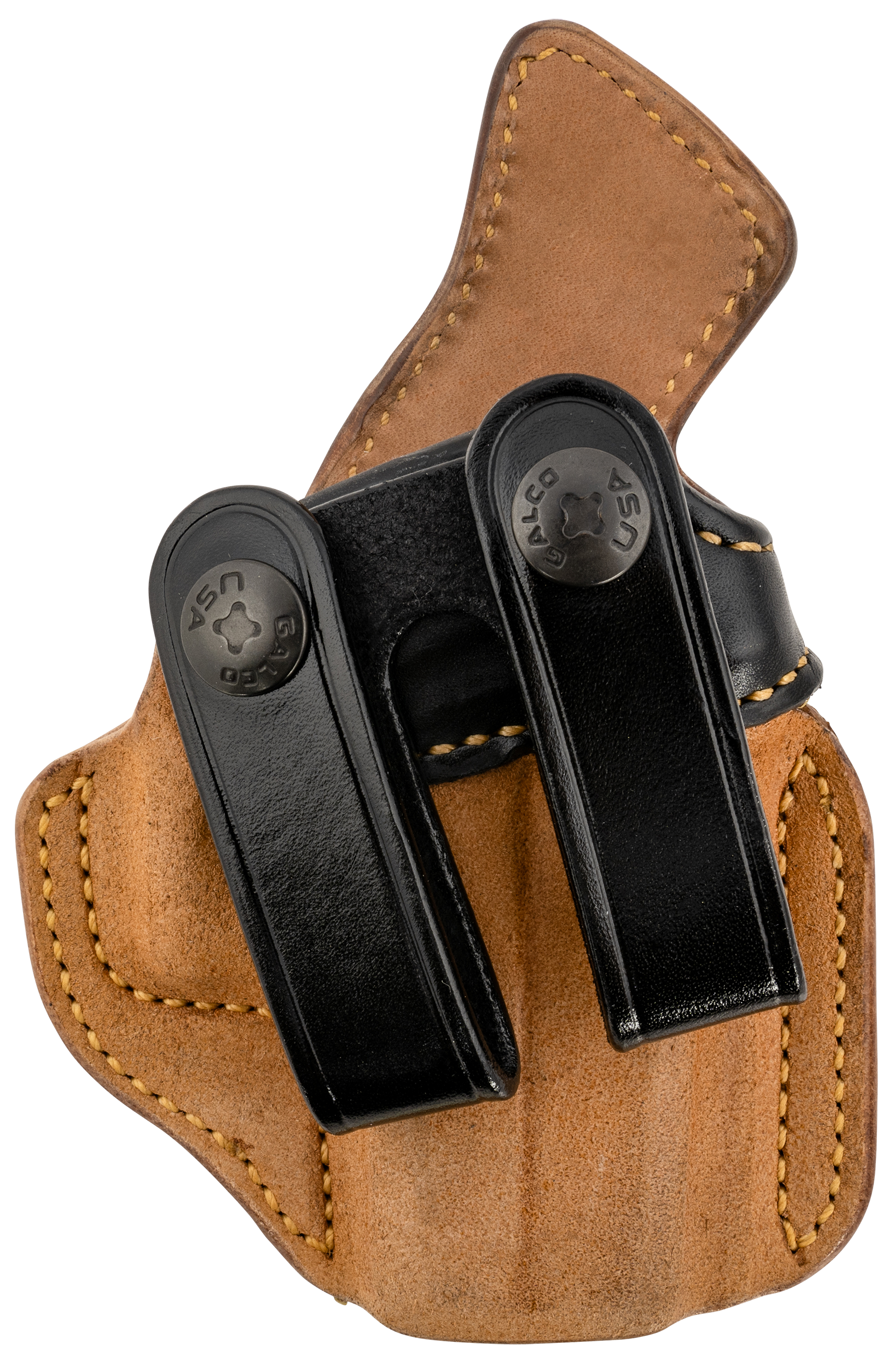 Galco RG800BRB Royal Guard  IWB Natural/Black Horsehide, Fits G43, Belt Loop, Right Hand