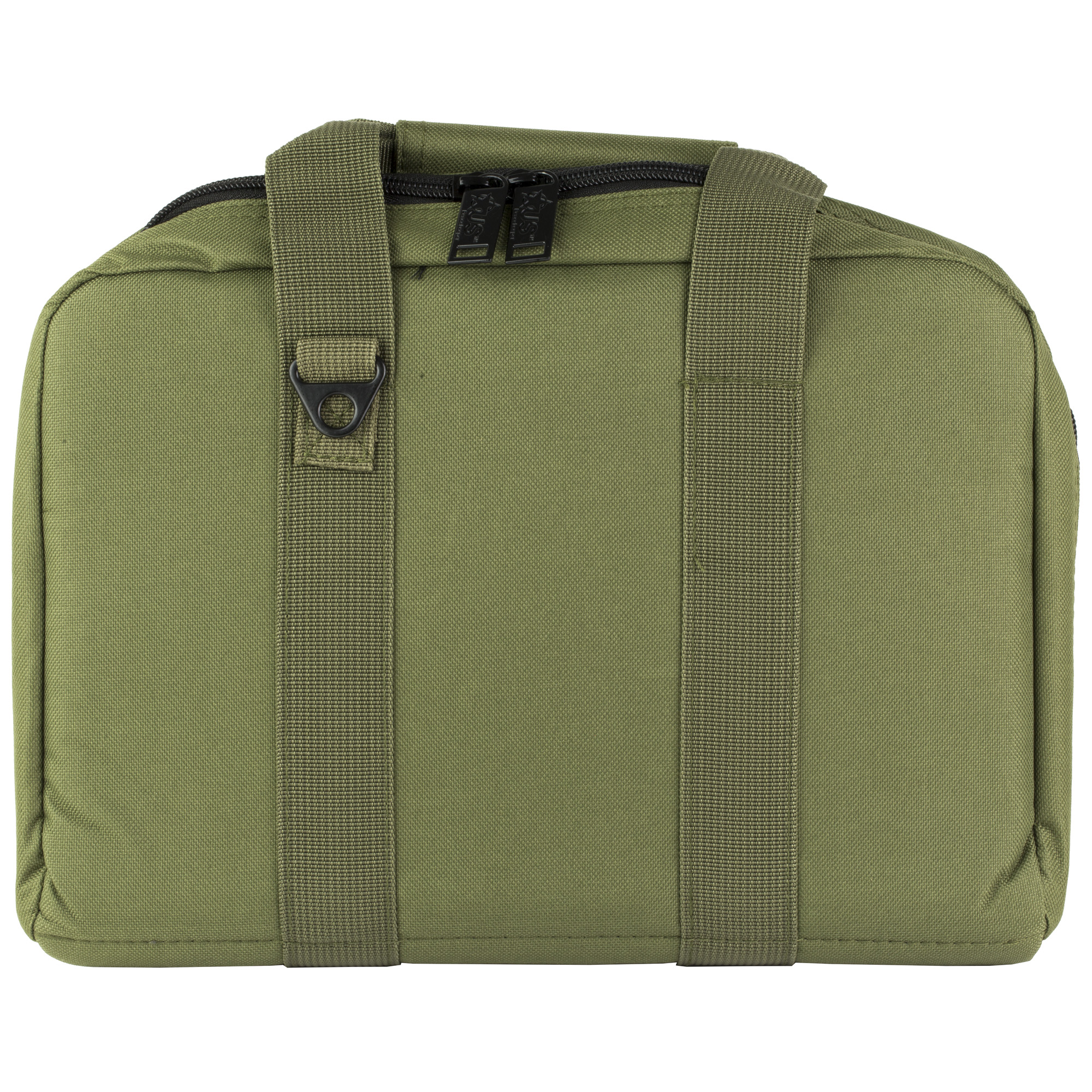 US PeaceKeeper P21106 Mini Range Bag Water Resistant OD Green 600D Polyester with 8 Mag Pockets, Lockable Zippers & Wraparound Handles 12.75" L x 8.75" H x 3" D Exterior Dimensions