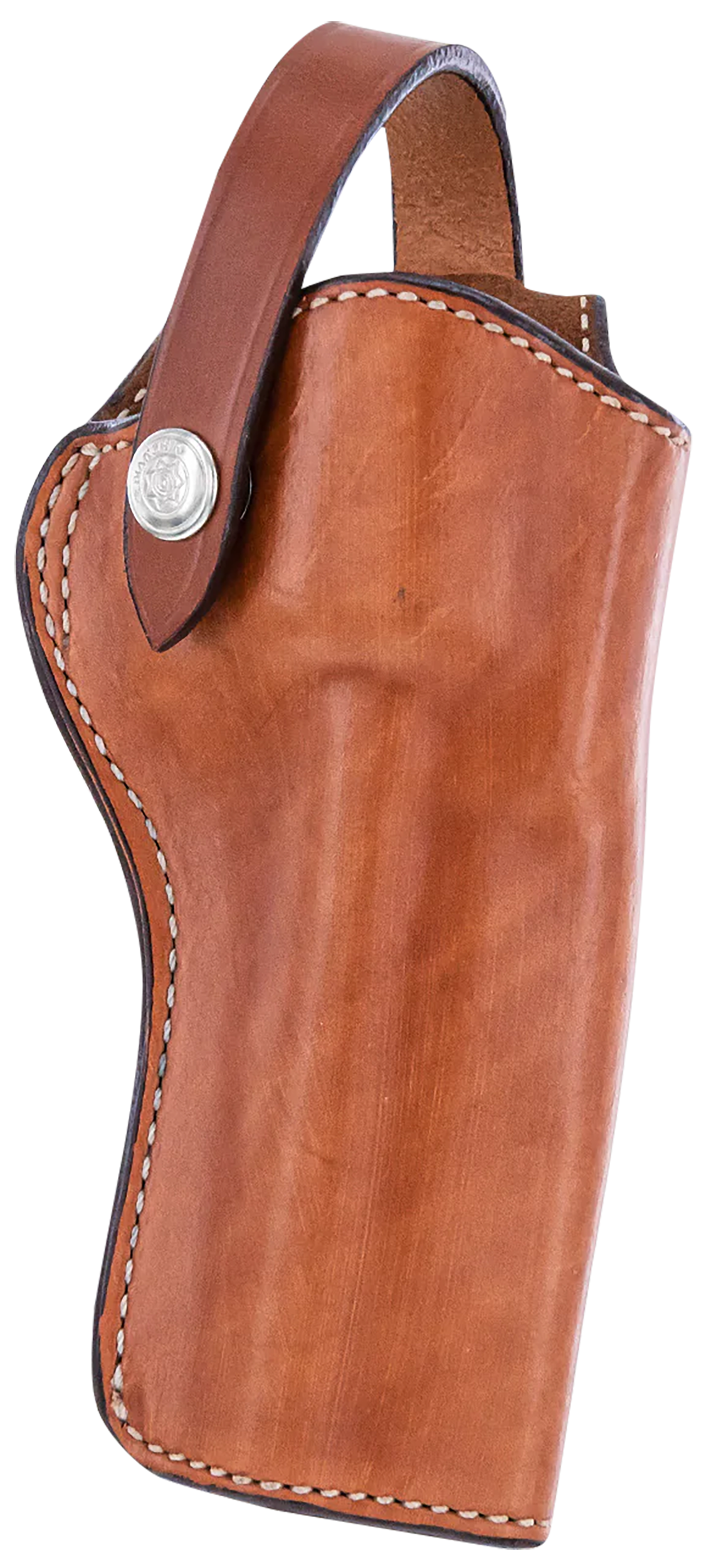 Bianchi 10062 1L Lawman Western OWB 03 Tan Leather Belt Loop Fits Colt New Frontier/Single Action Army