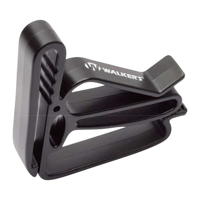 Walker's GWPBELTLOOP Belt Clip Holder Universal Belt Loop Black Polymer Belt Clip Mount