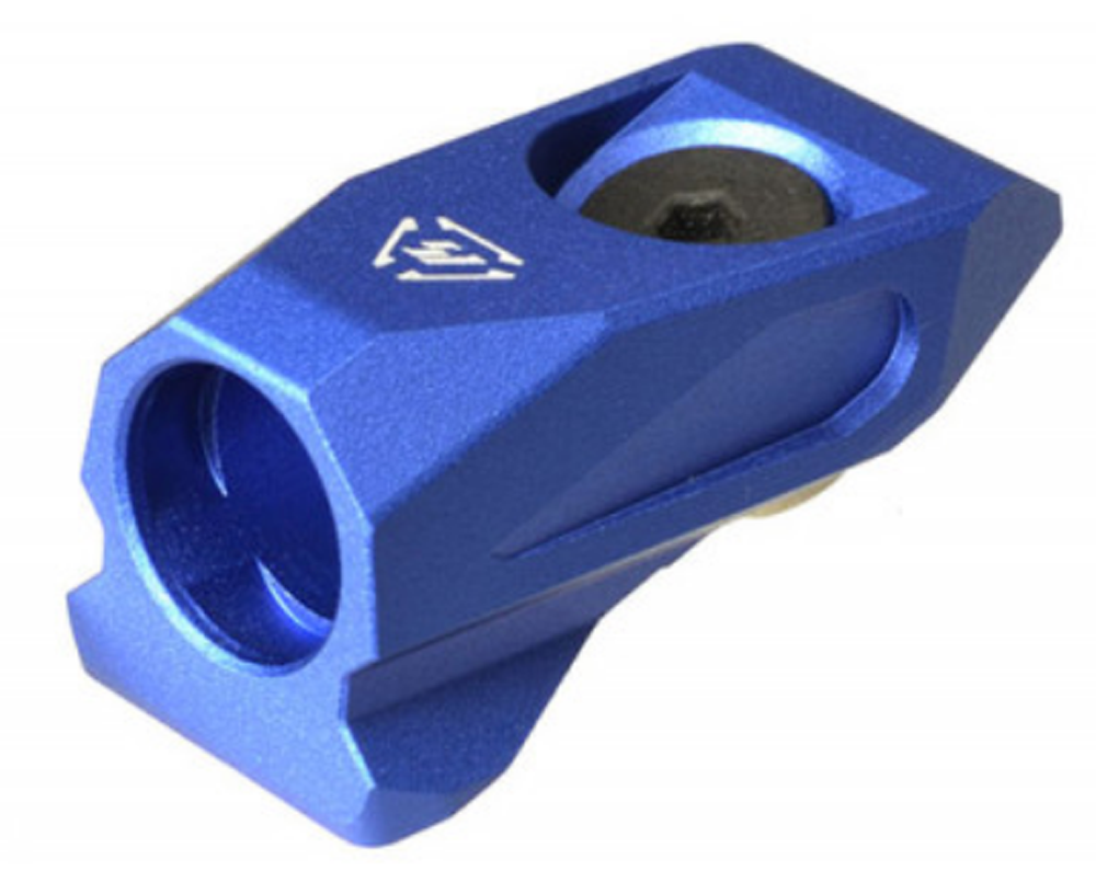 Strike Industries Link Angled QD Mount Blue Aluminum Stud Adapter