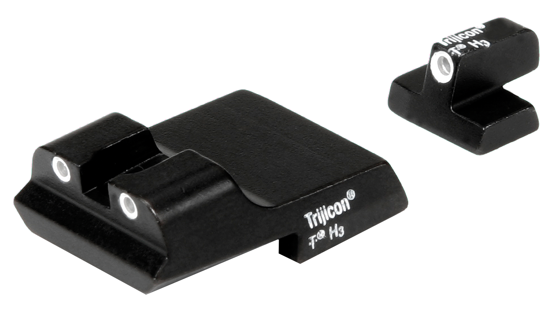 Trijicon Bright Tough Night Sights Smith and Wesson 1911 Green Tritium White