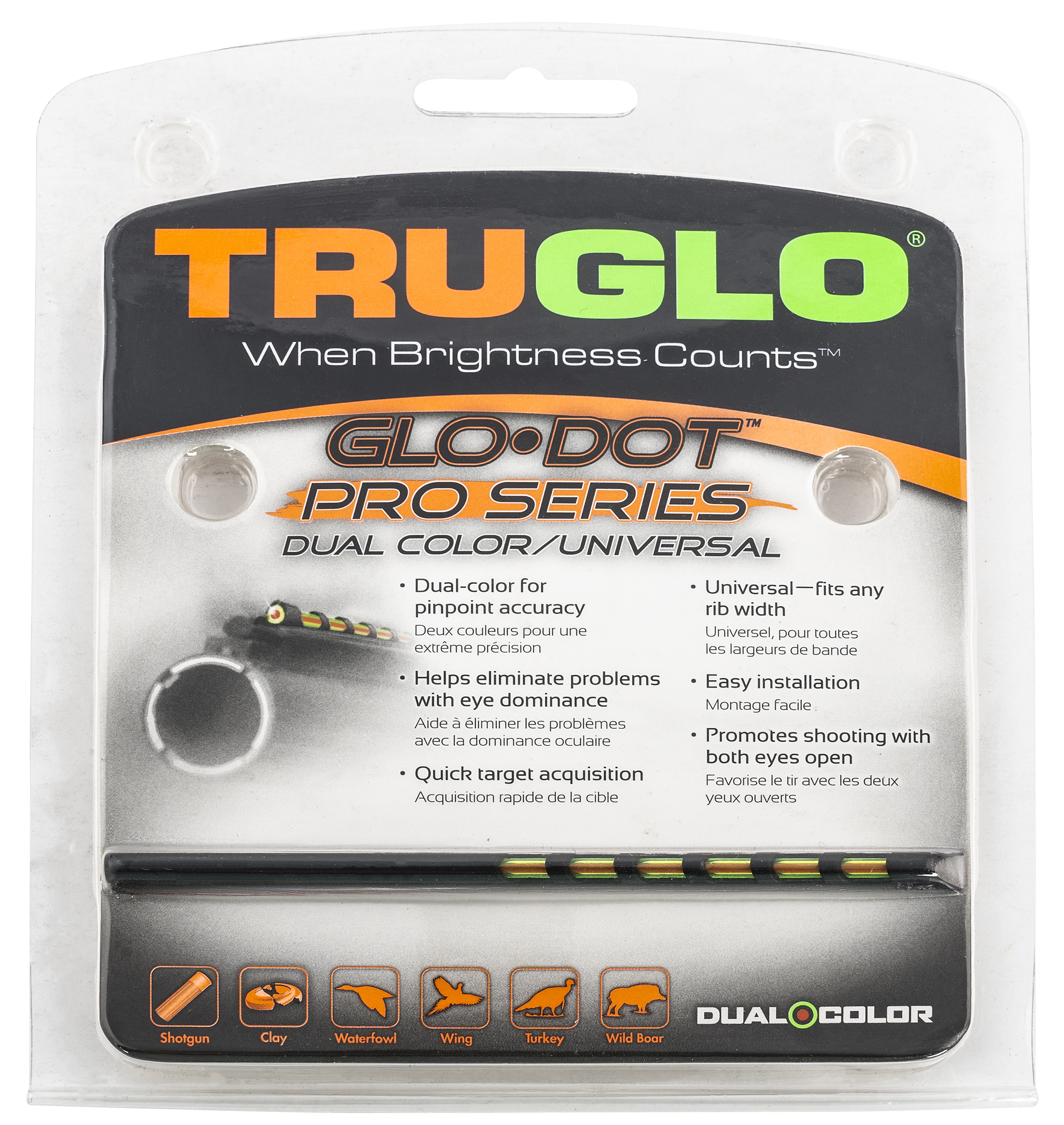 Truglo Glo Dot Pro Series Univ Dual Shotgun Sights