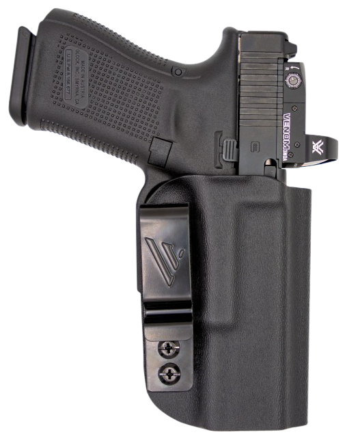 Versacarry OBE111HCT Obsidian Essential IWB Black Polymer Belt Clip Fits Springfield Hellcat Ambidextrous