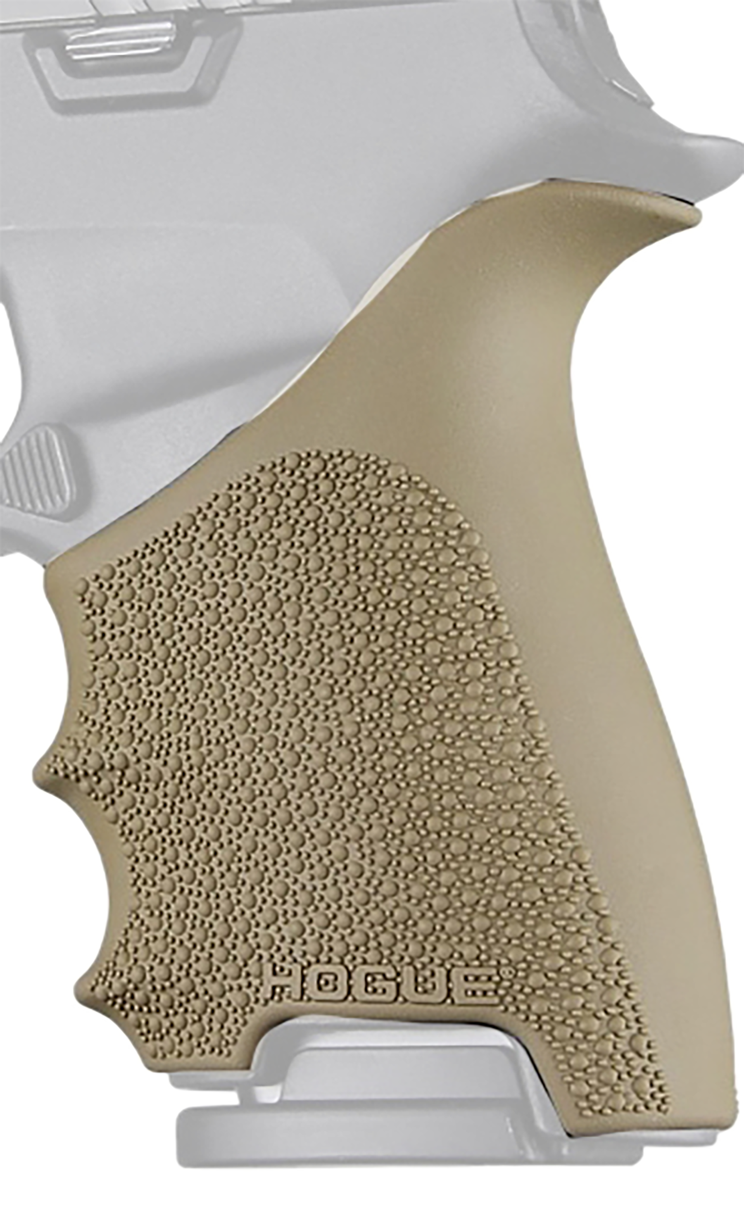 Hogue Grip Sleeve Handall Beavertail Flat Dark Earth Fits Sig Sauer P320 Compact
