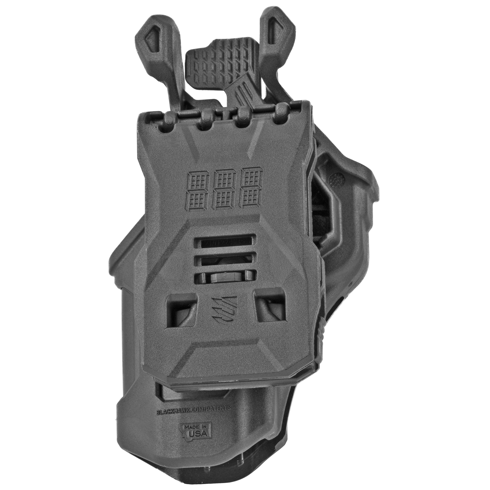 Blackhawk 410757BKR T-Series L2C Non-Light Bearing OWB Black Polymer Belt Slide Fits S&W M&P/SD/Taurus PT 24/7 Pro Right Hand