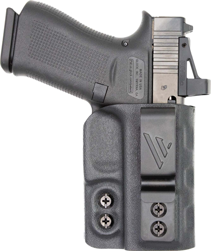 Versacarry OBE111G19 Obsidian Essential IWB Black Polymer Belt Clip Fits Glock 19 Ambidextrous