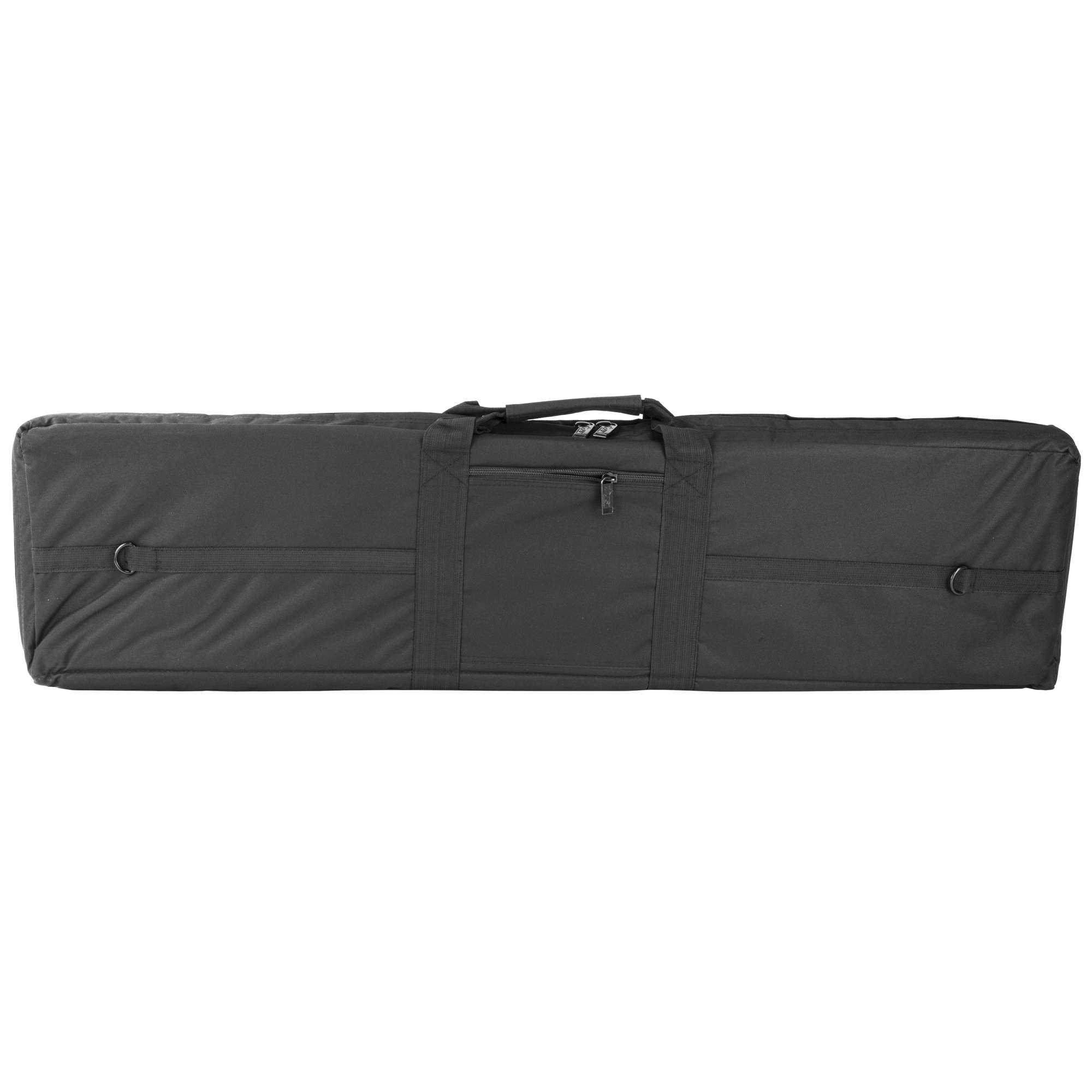 US PeaceKeeper P30042 RAT Case Water Resistant Black 600D Polyester w/ Padding Adjustable Straps Air Vents & Front Pocket w/ Triple Mag Pouch