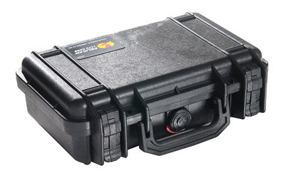 Pelican 1170000110 Protector Case Black Polypropylene Holds Handgun
