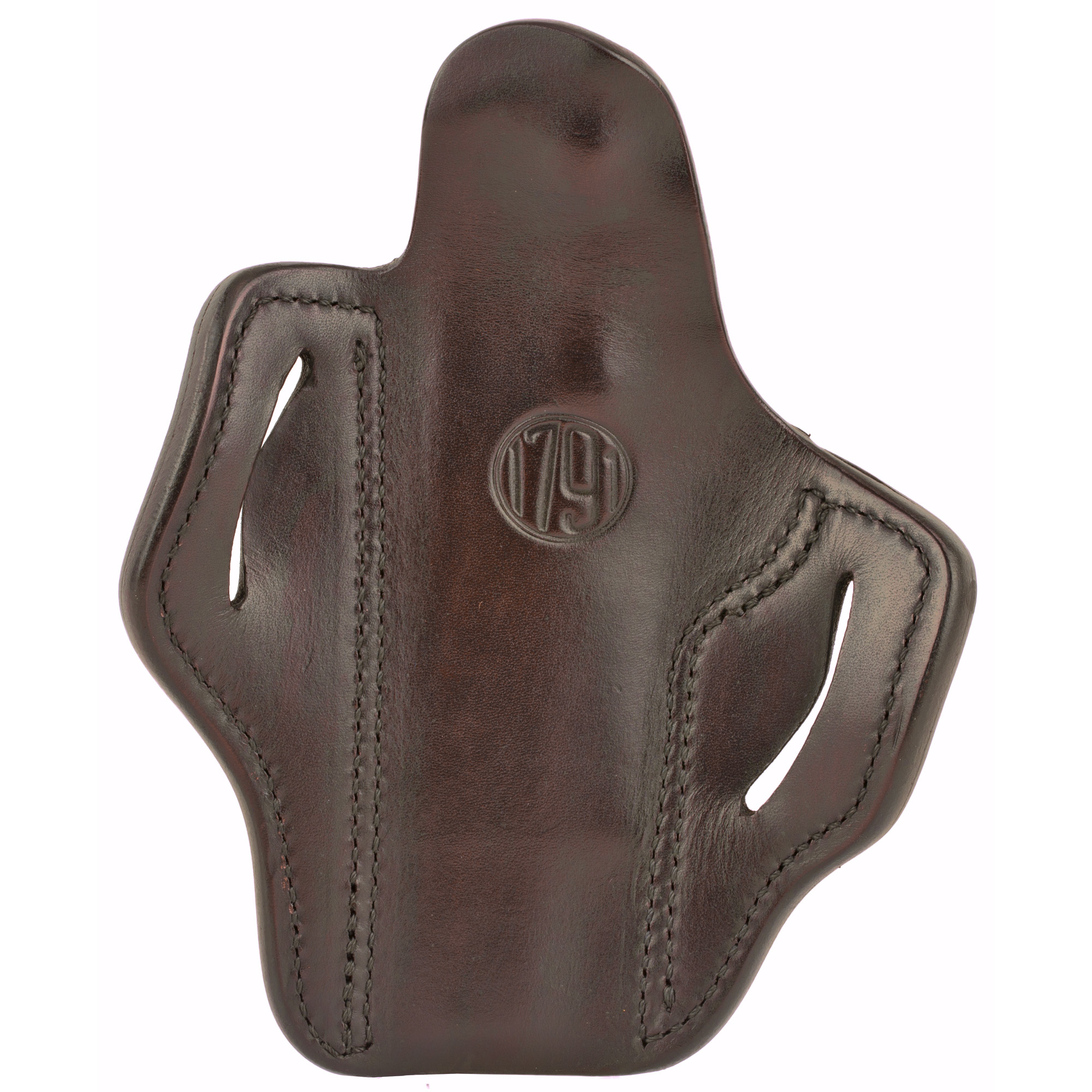 1791 Gunleather BH1SBRR BH1  OWB Size 01 Signature Brown Leather Belt Slide Fits 4-5" 1911 Right Hand