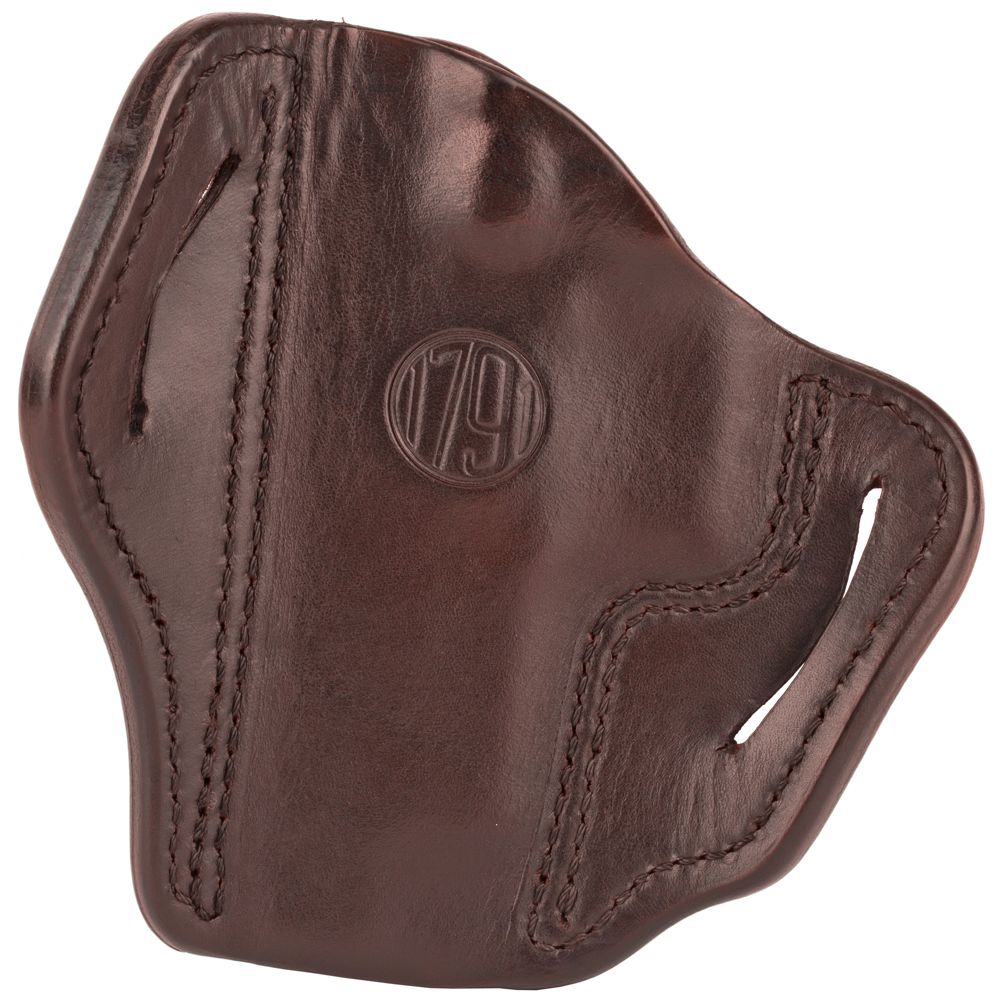 1791 Gunleather BH23SBRR BH2.3 OWB Size 2.3 Signature Brown Leather Belt Slide Compatible w/Glock 17/Sig P226/HK VP9 Right Hand