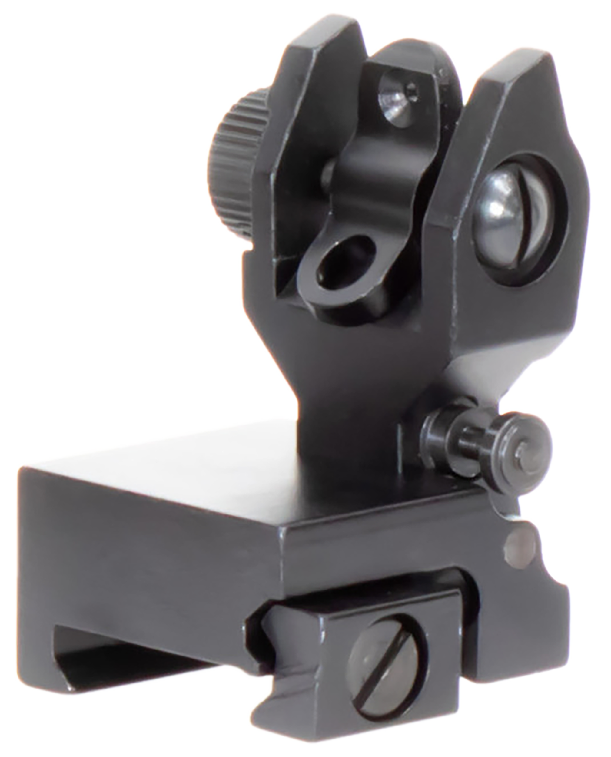 Aim Sports MT201 Ar-15 Low Profile Rear Flip Up Sight For Ar-15