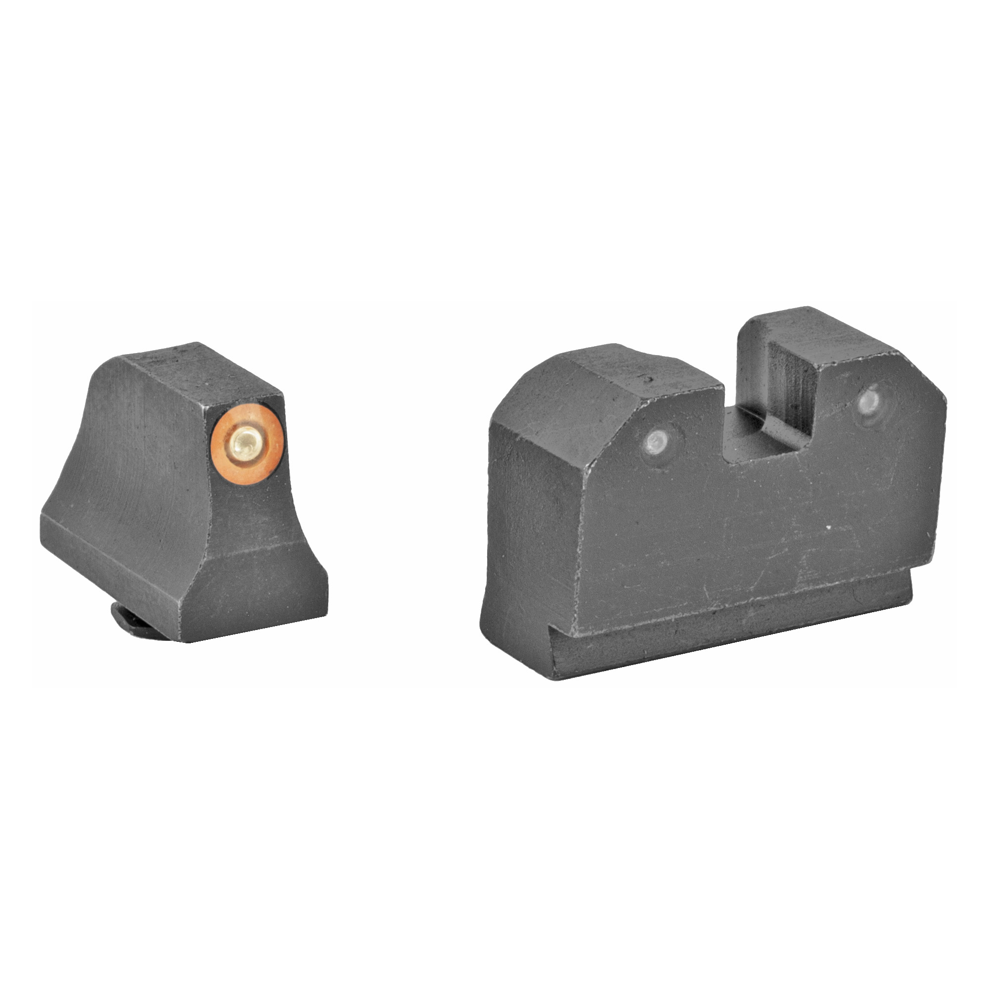 XS Sights R3D Glock Night Sights GreenFront OrangeOutline GreenRear Tritium