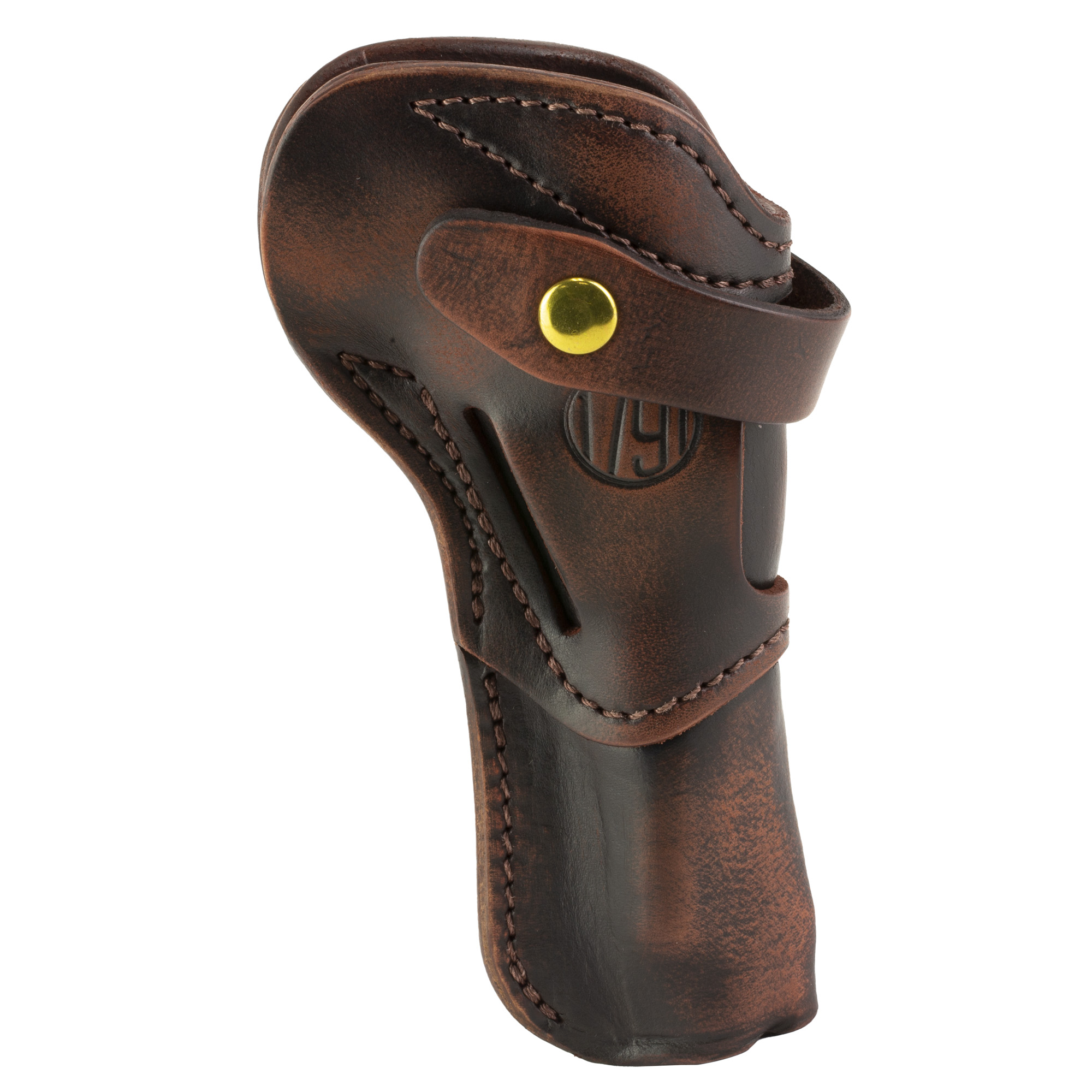 1791 Gunleather SARVH55VTGA Single Action 5.5 Open Carry Vintage Leather Belt Ambidextrous