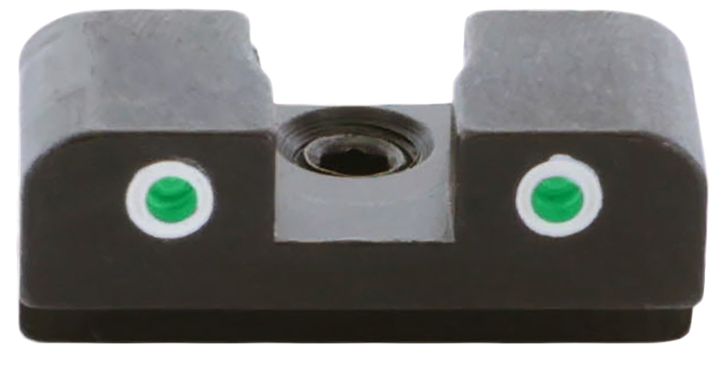 AmeriGlo XD191R Tritium Rear Sight Springfield XD Hellcat Non OSP Green White Outline